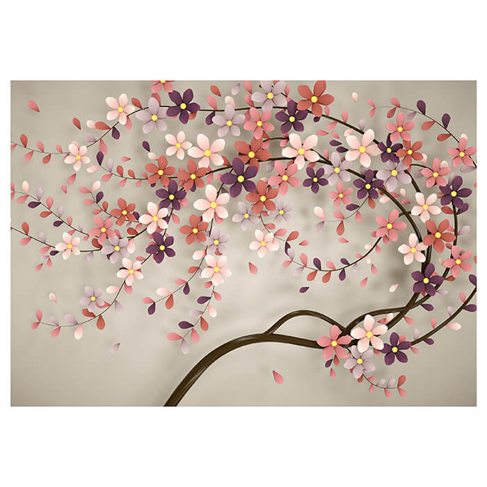 Fototapete Baum Blumen Blüte M1310 - Bild 2 Fototapete Baum Blumen Blüte M1310 - Bild 2