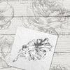 Küchenrückwand Zeichnungen Blumen Frauen Kleider M1322