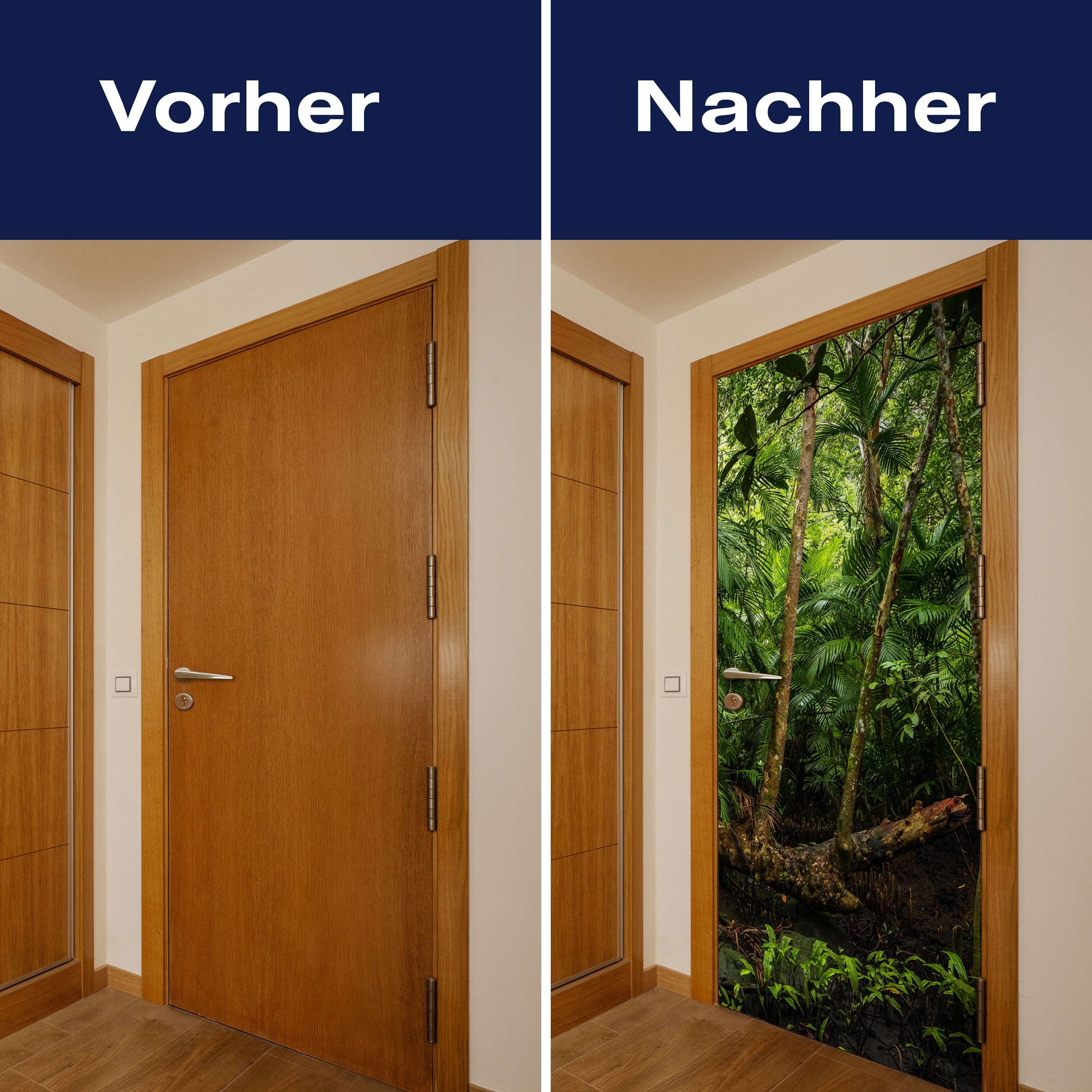 Türtapete Baum im Dschungel, Urwald, Regenwald M1353 - Bild 10 Türtapete Baum im Dschungel, Urwald, Regenwald M1353 - Bild 10