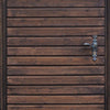 Türtapete rustikale Holztür, beschläge, Holz M1369