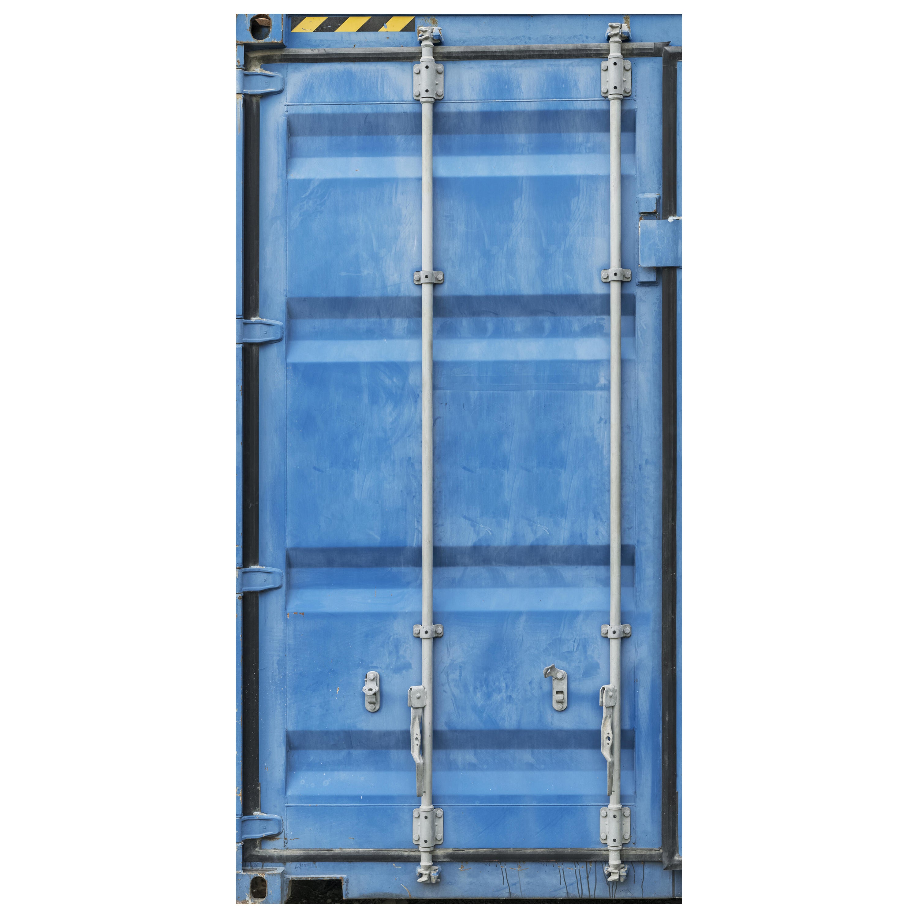 Türtapete Blaue Container Tür, Metall, Übersee M1377 - Bild 2 Türtapete Blaue Container Tür, Metall, Übersee M1377 - Bild 2