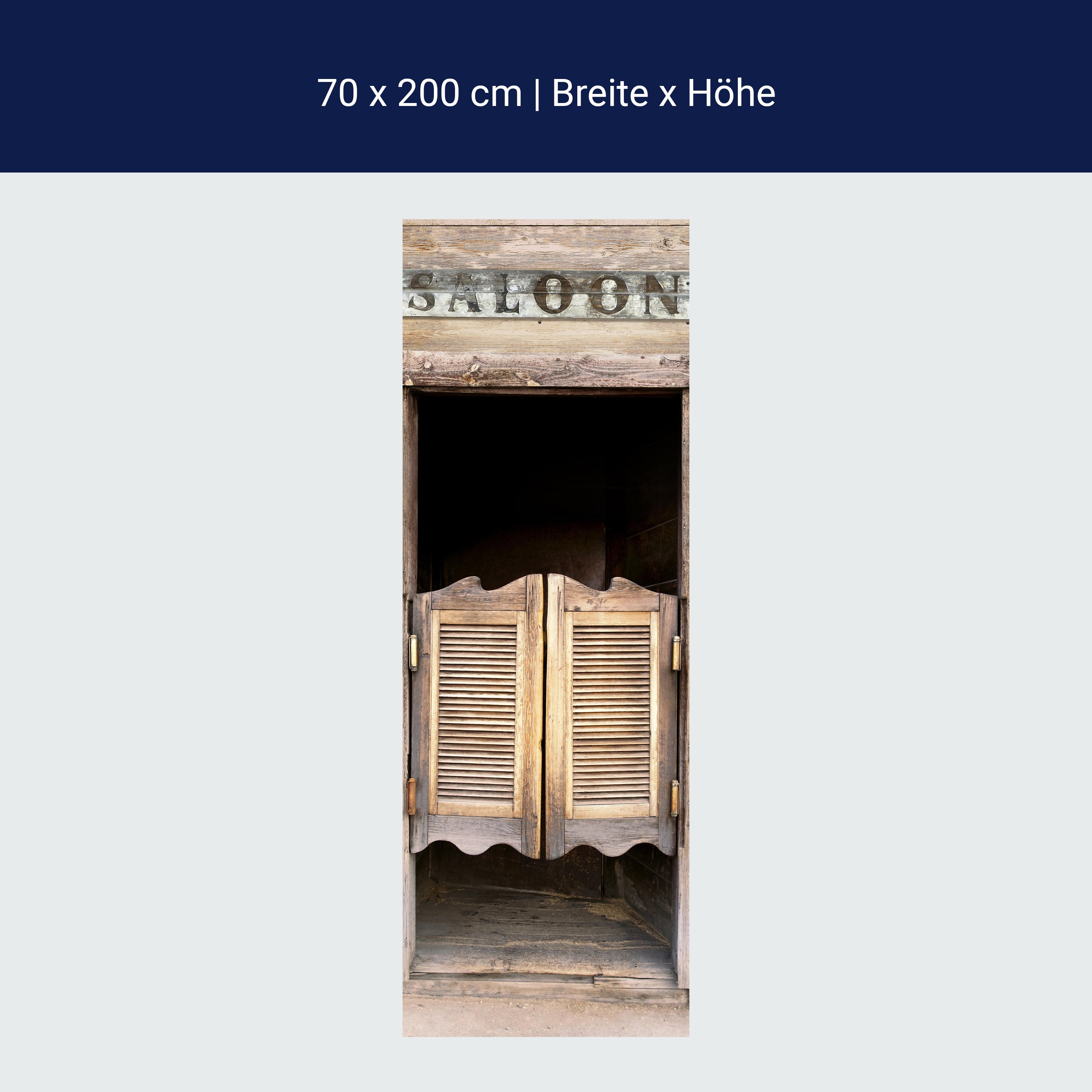 Türtapete Saloon Tür, Cowboy, Wilder Westen, Holz M1382 Türtapete Saloon Tür, Cowboy, Wilder Westen, Holz M1382