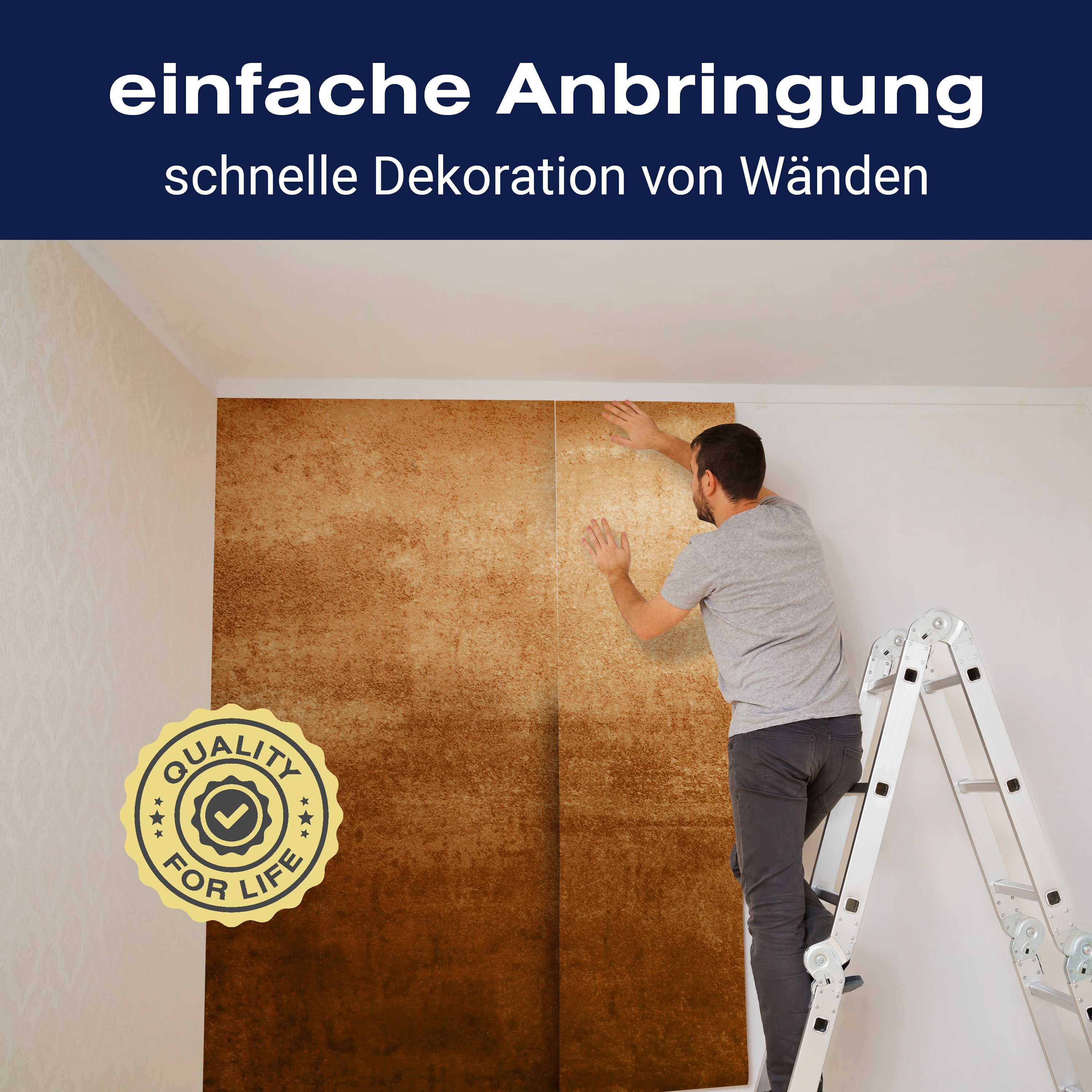 Fototapete Rost Metallisch Antik M1415 - Bild 3 Fototapete Rost Metallisch Antik M1415 - Bild 3