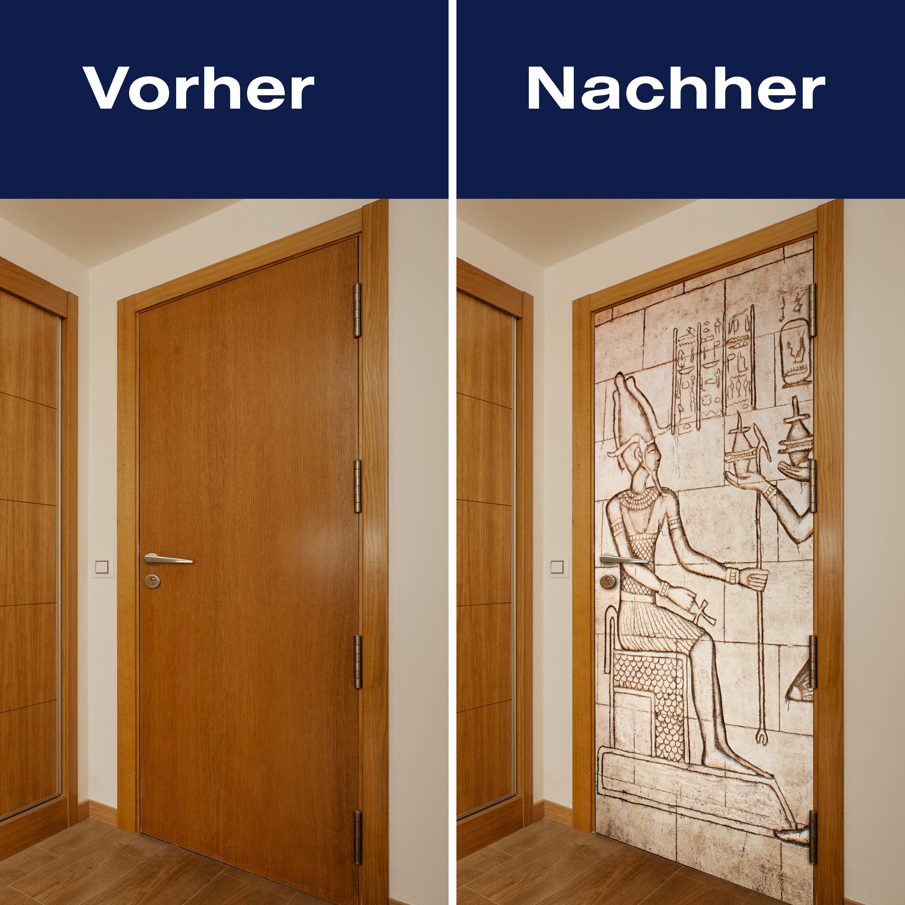 Türtapete Hieroglyphen, Ägypten, Pharao, Stein M1416 - Bild 10 Türtapete Hieroglyphen, Ägypten, Pharao, Stein M1416 - Bild 10