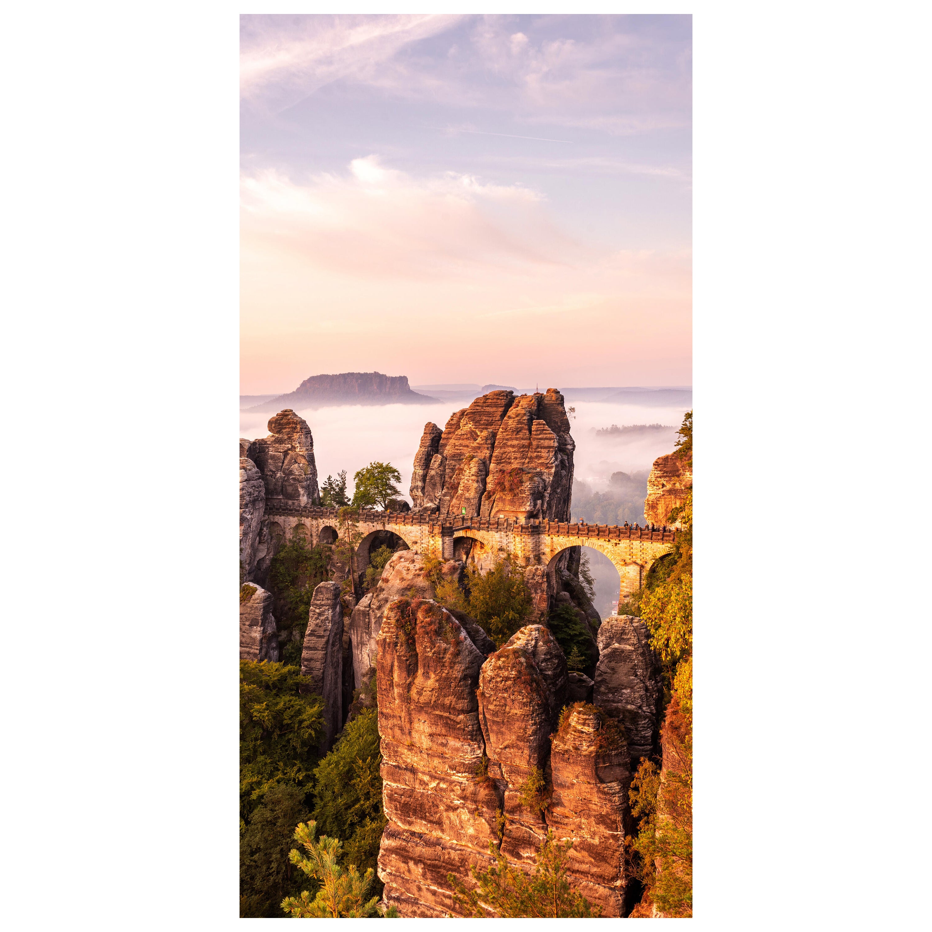 Türtapete Sächsische Schweiz, Bastei, Berge M1438 - Bild 2 Türtapete Sächsische Schweiz, Bastei, Berge M1438 - Bild 2