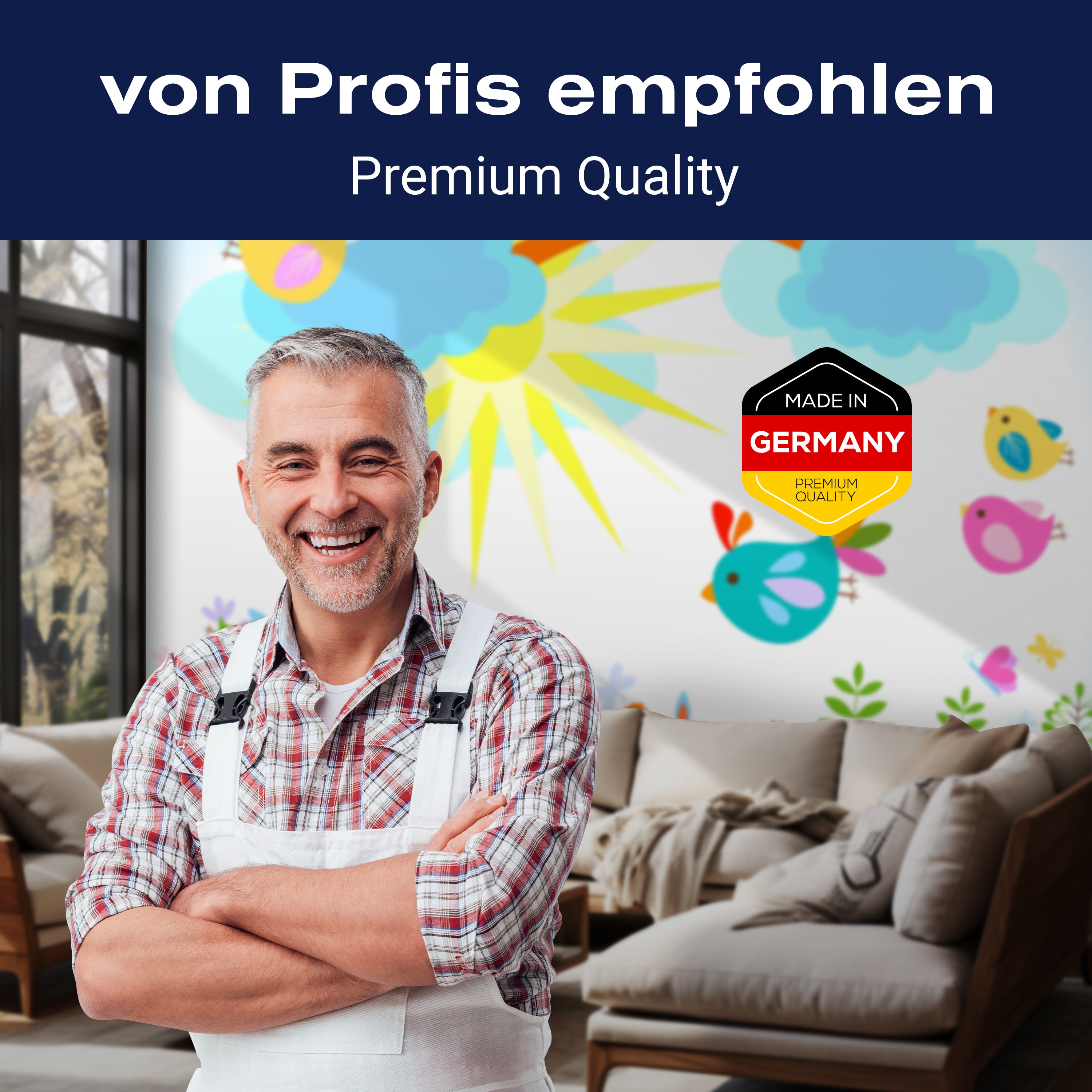 Fototapete heller Frühling Regenbogen M1464 - Bild 5 Fototapete heller Frühling Regenbogen M1464 - Bild 5