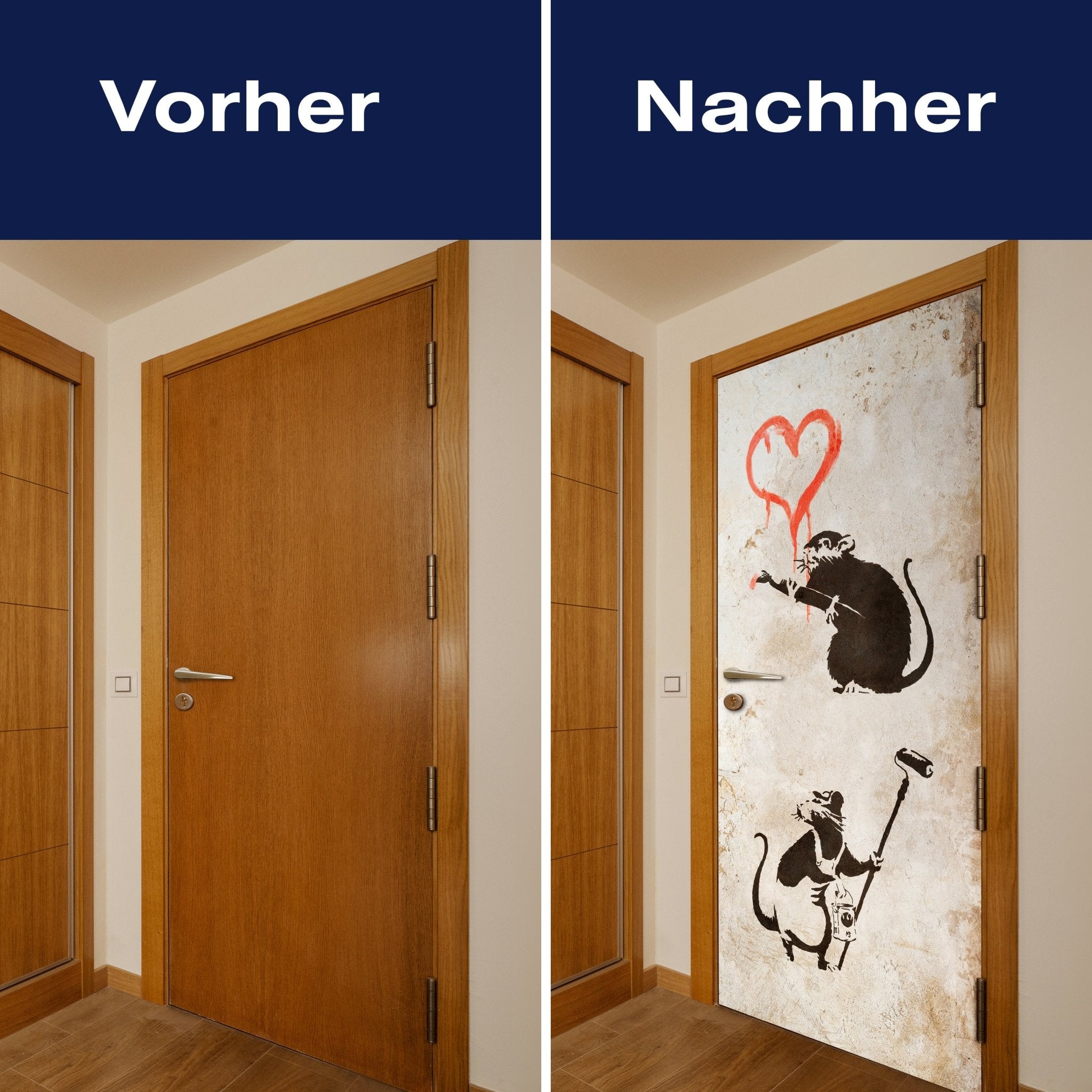 Türtapete Banksy Street Art M1540 - Bild 10 Türtapete Banksy Street Art M1540 - Bild 10