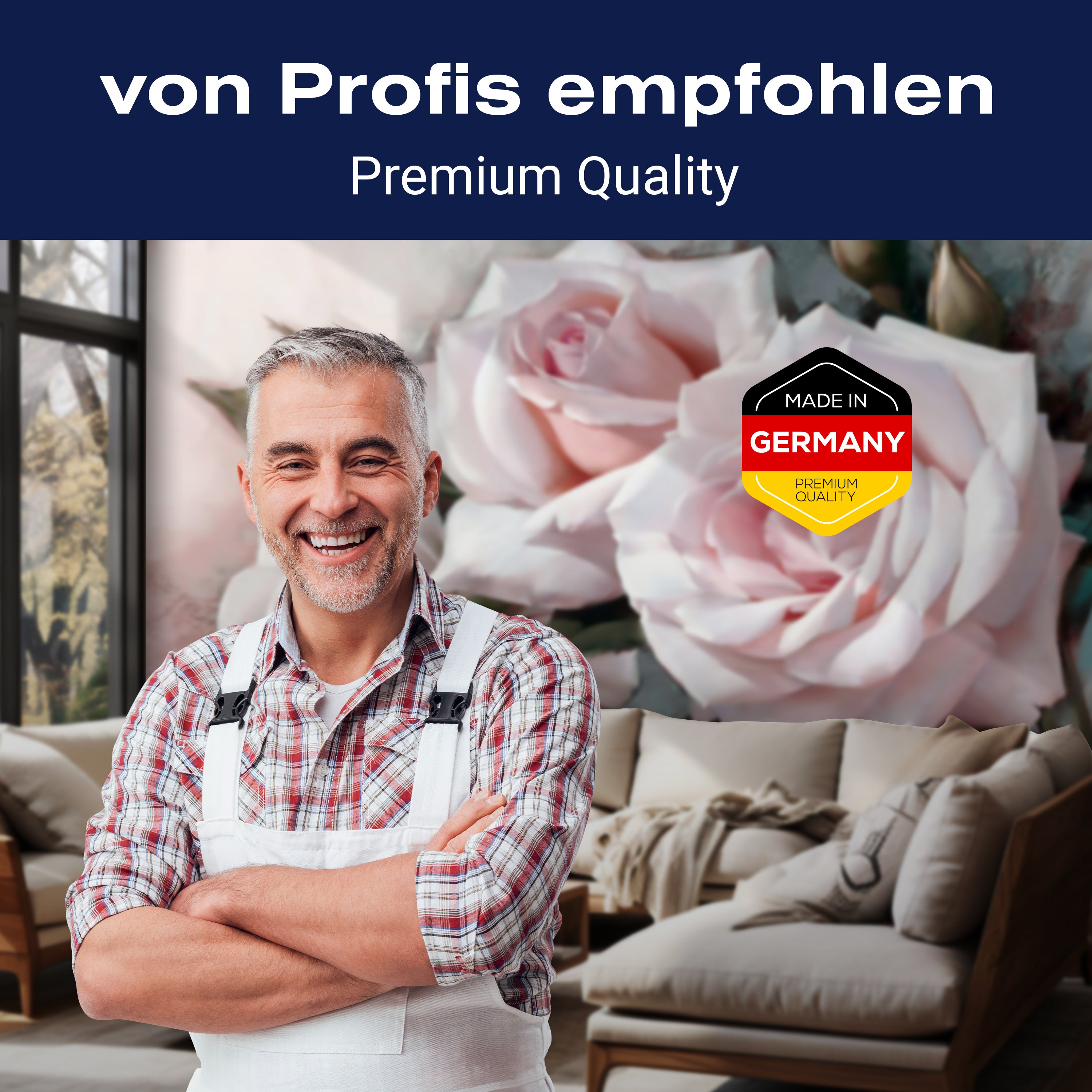 Fototapete Rosen rosa Rose M1776 - Bild 5 Fototapete Rosen rosa Rose M1776 - Bild 5