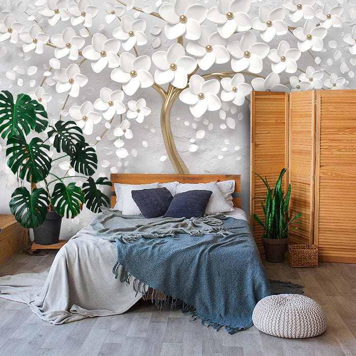 Fototapete Baum Weiß 1 M1805 - Bild 1 Fototapete Baum Weiß 1 M1805 - Bild 1