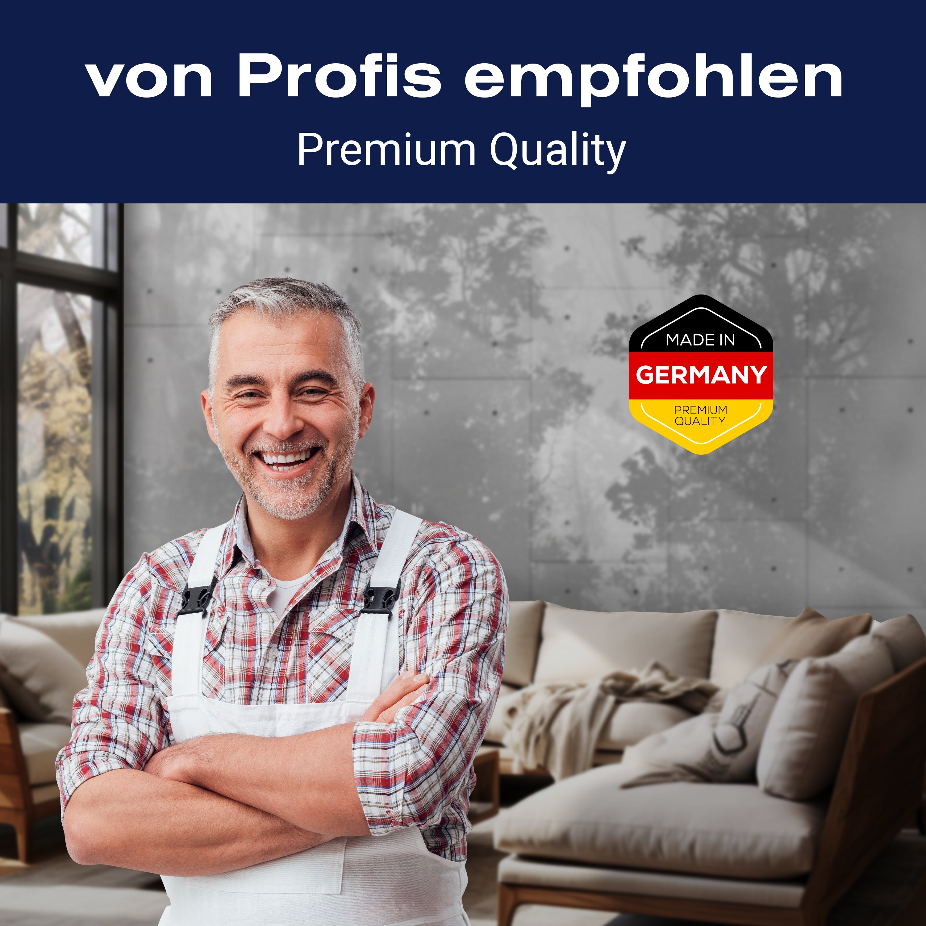 Fototapete Betonplatten Wald Grau M1808 - Bild 5 Fototapete Betonplatten Wald Grau M1808 - Bild 5