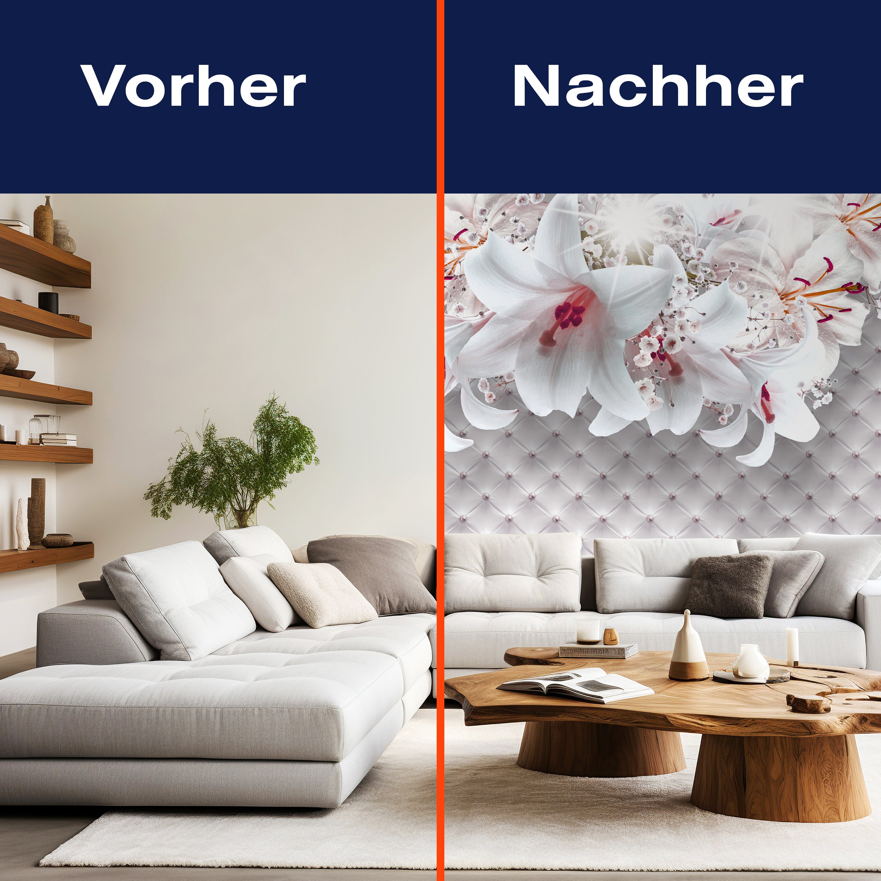 Fototapete Edle Lilien 2 M1903 - Bild 9 Fototapete Edle Lilien 2 M1903 - Bild 9