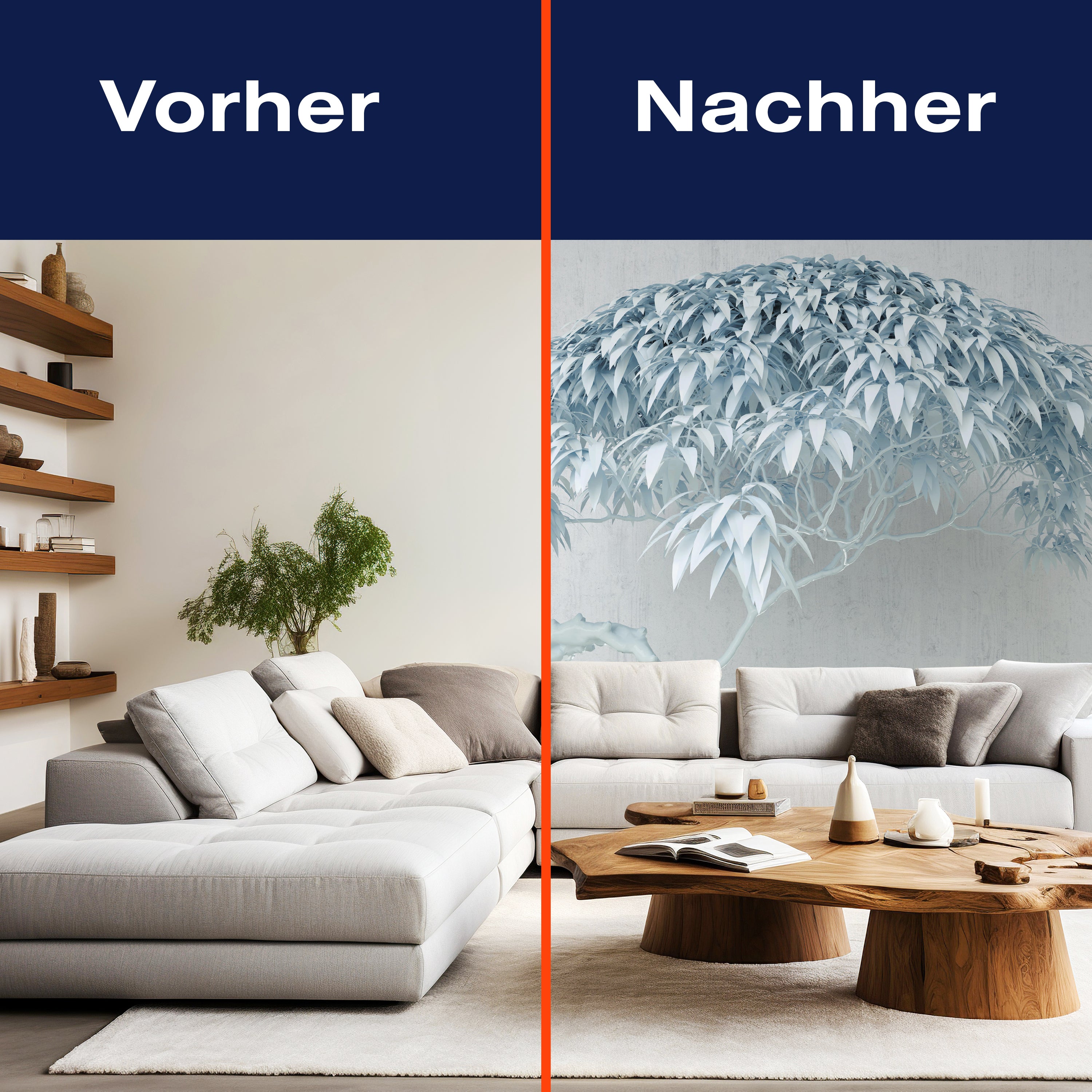 Fototapete Baum Blau 3D M1906 - Bild 9 Fototapete Baum Blau 3D M1906 - Bild 9