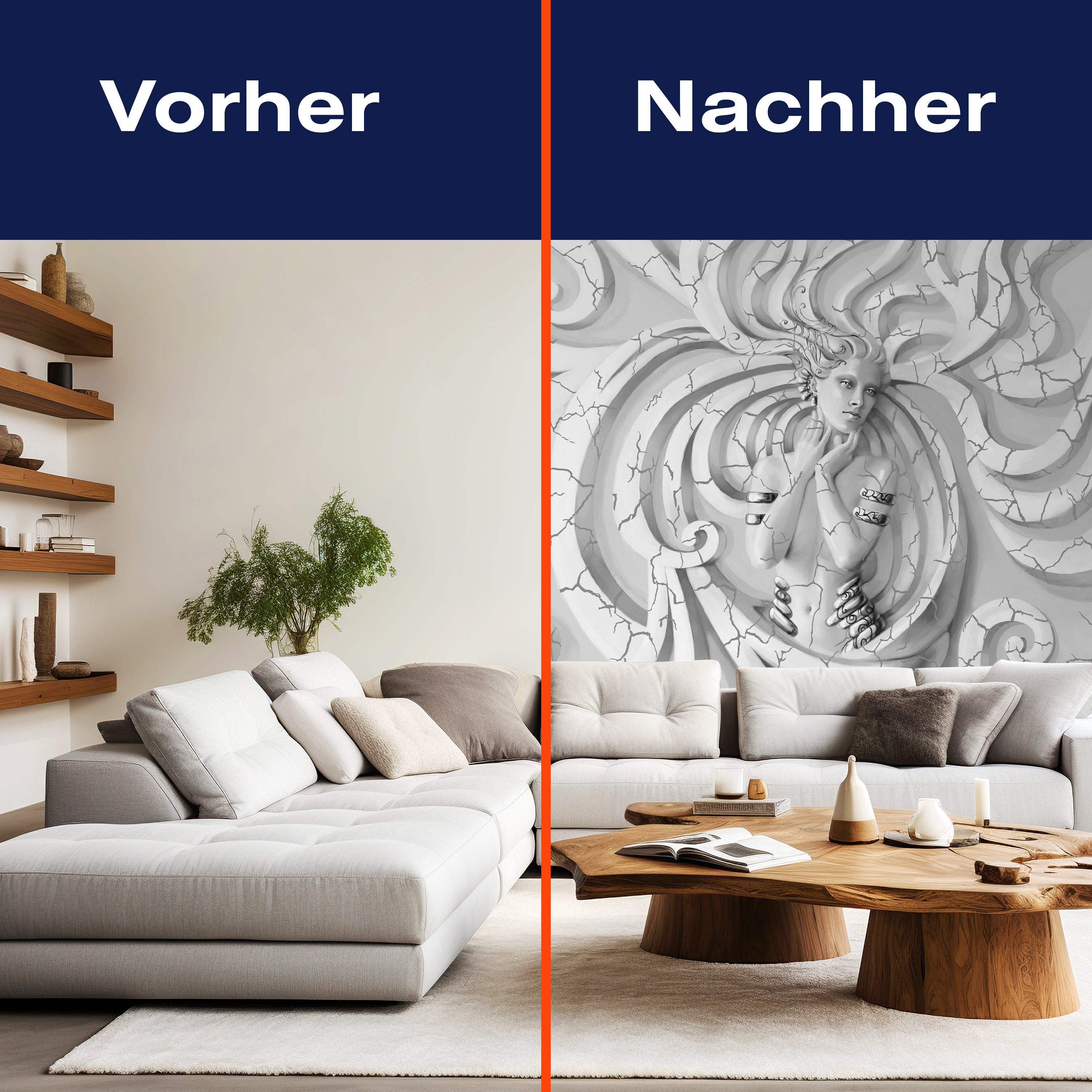 Fototapete Grau Fantasy Stein Abstrakt M3629 - Bild 9 Fototapete Grau Fantasy Stein Abstrakt M3629 - Bild 9