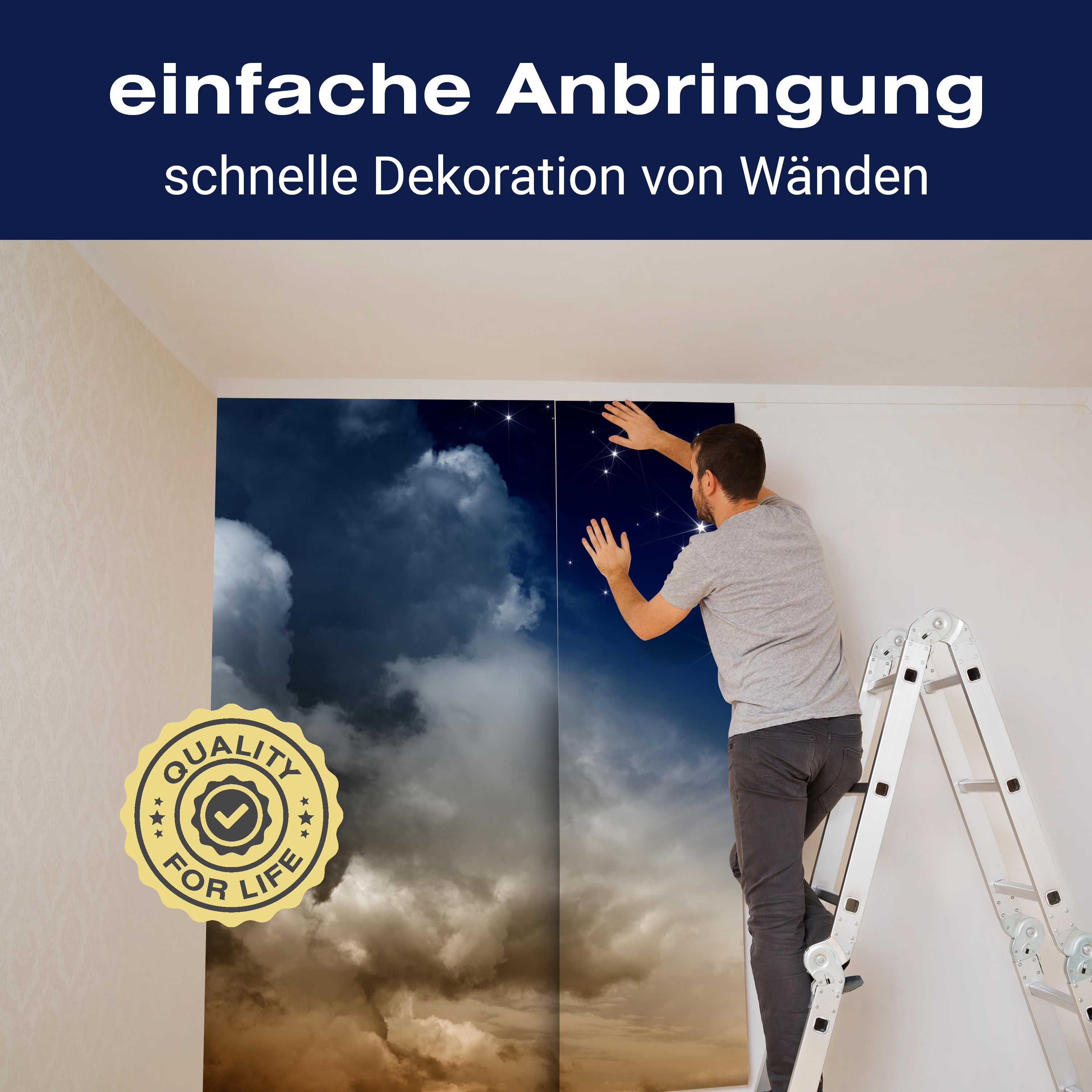 Fototapete Himmel Sternen Himmel wolken M4840 - Bild 3 Fototapete Himmel Sternen Himmel wolken M4840 - Bild 3