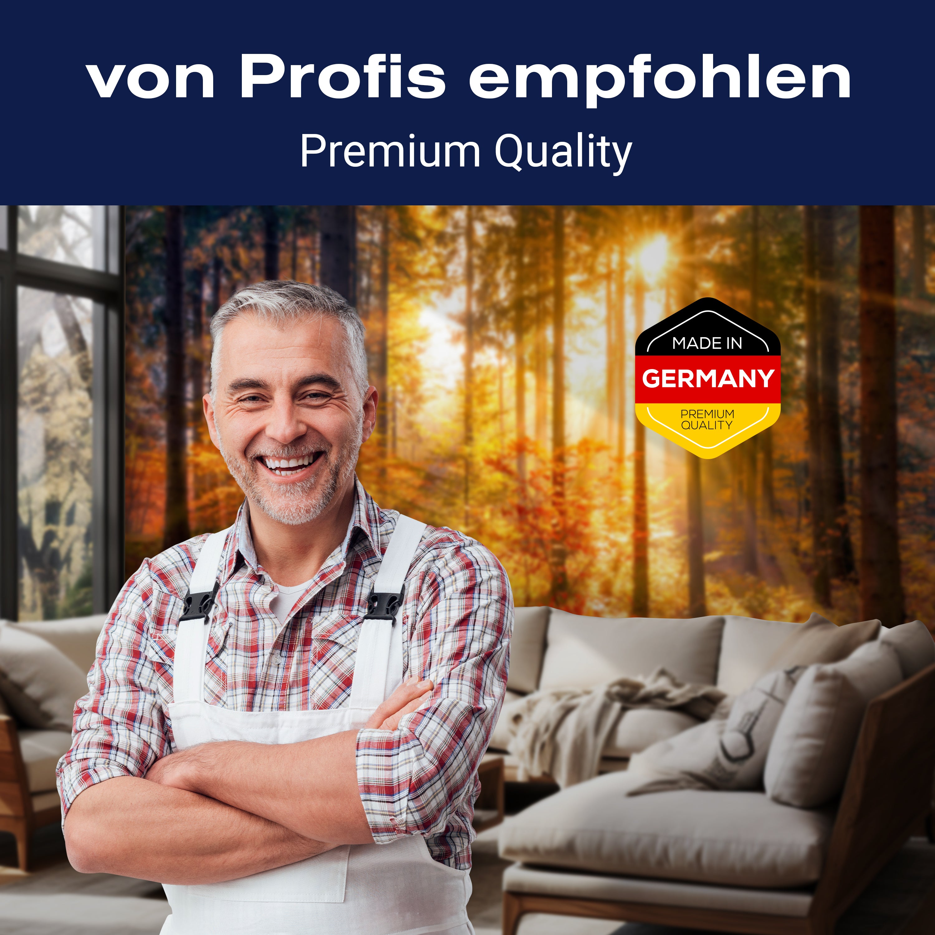 Fototapete Sonne Herbst Bäume M5672 - Bild 5 Fototapete Sonne Herbst Bäume M5672 - Bild 5