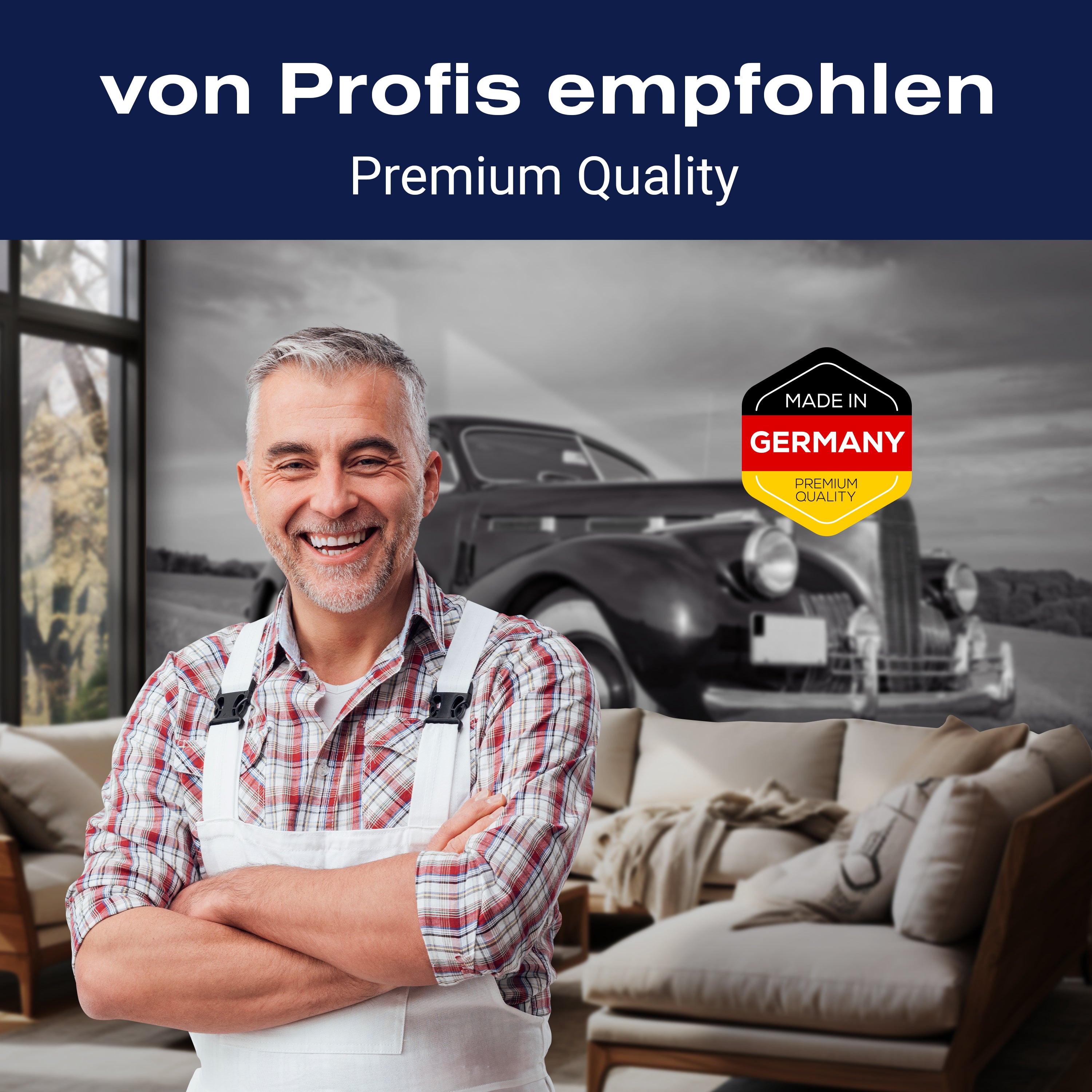 Fototapete Oldtimer in Schwarz Weiß M5895 - Bild 5 Fototapete Oldtimer in Schwarz Weiß M5895 - Bild 5