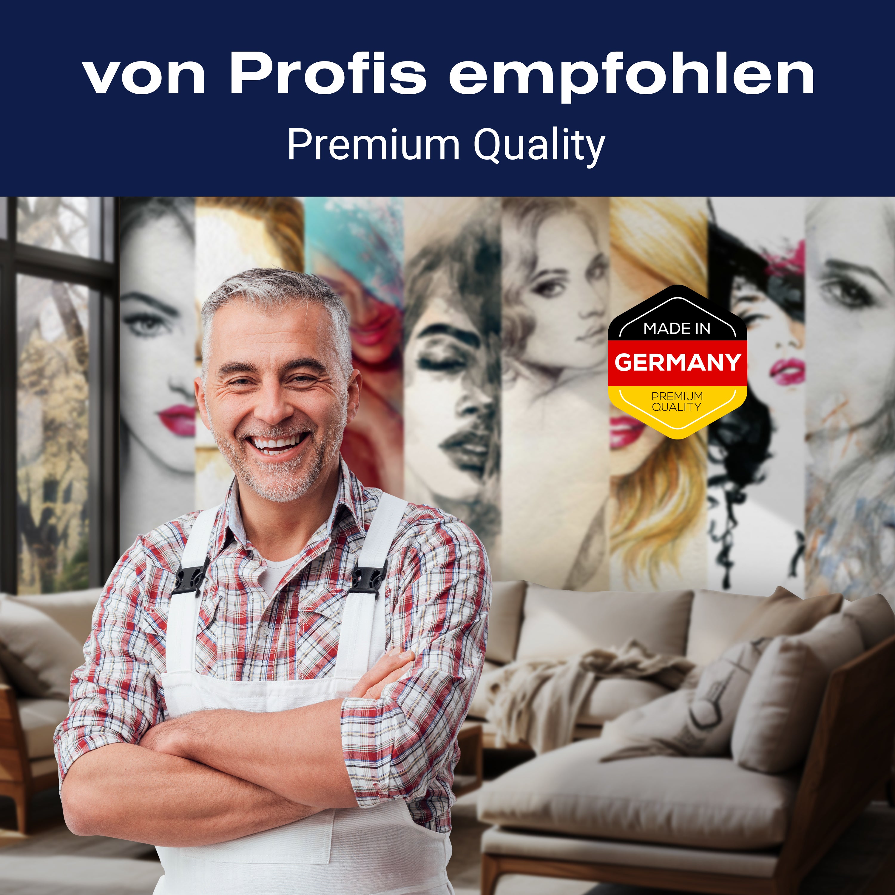 Fototapete Verschiedene Frauen Maltechniken M6056 - Bild 5 Fototapete Verschiedene Frauen Maltechniken M6056 - Bild 5