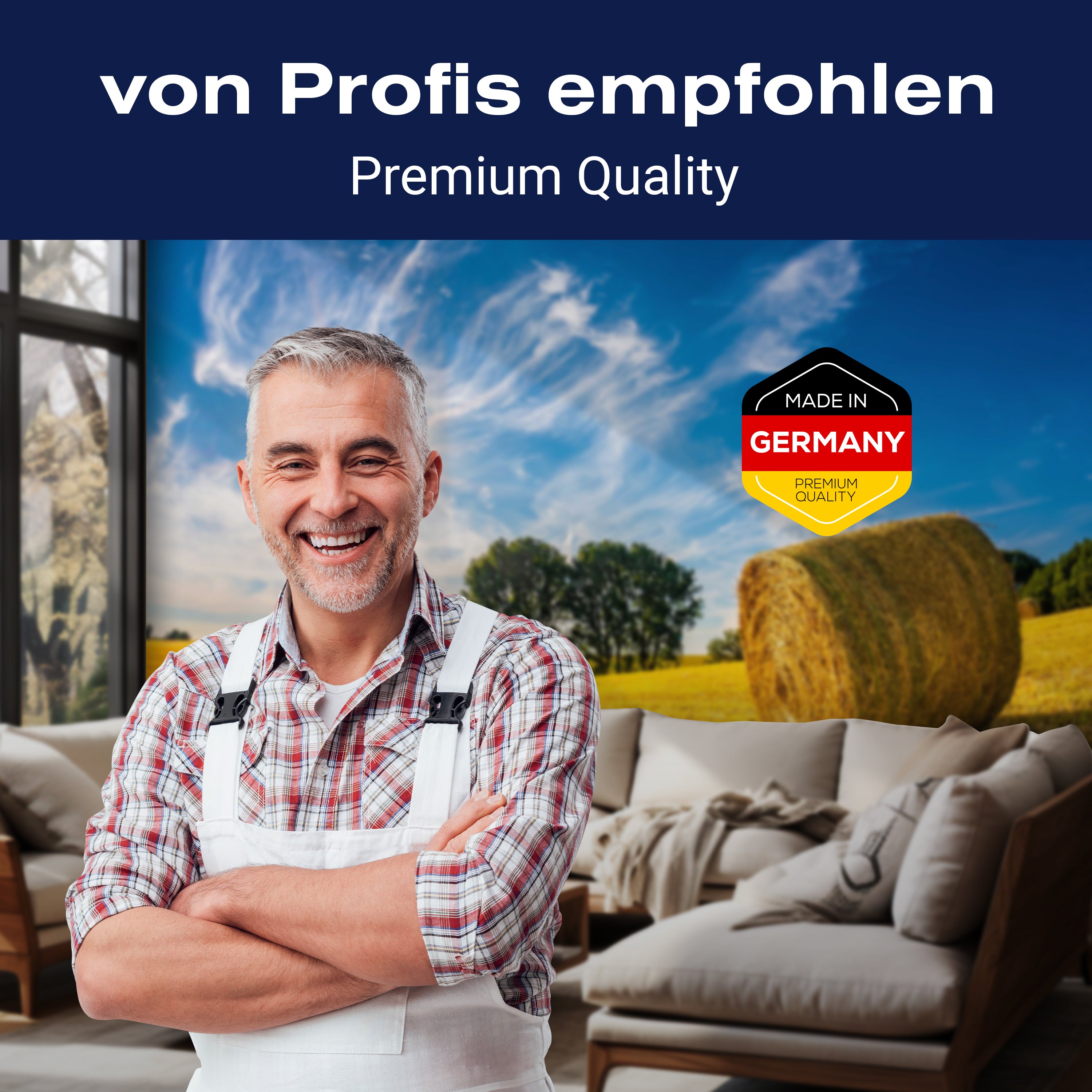 Fototapete Feld Strohballen Natur M6175 - Bild 5 Fototapete Feld Strohballen Natur M6175 - Bild 5