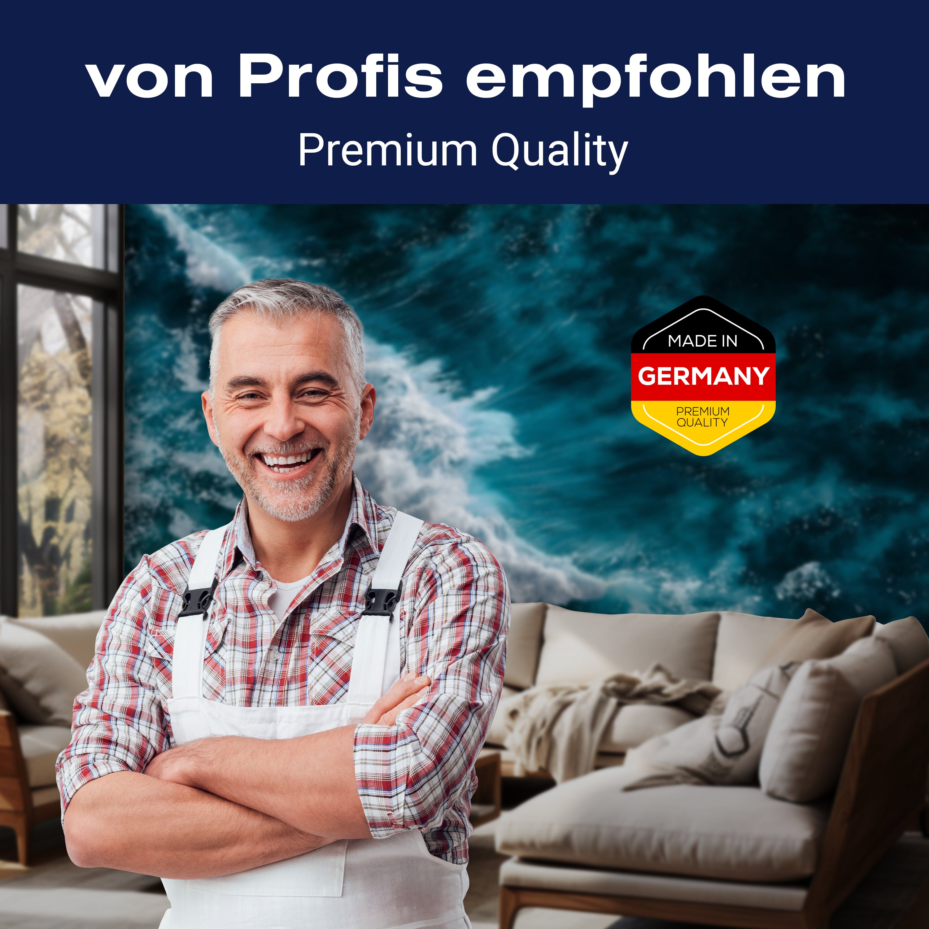 Fototapete aufgewühltes Meer Wellen M6488 - Bild 5 Fototapete aufgewühltes Meer Wellen M6488 - Bild 5