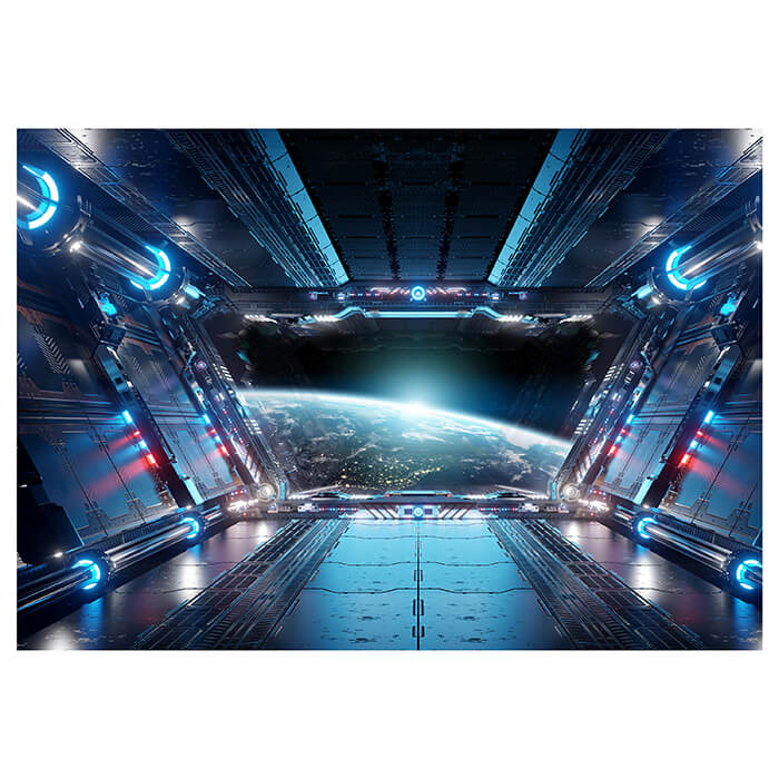 Fototapete Raumerweiterung Raumschiff Science Ficti M6499 - Bild 2 Fototapete Raumerweiterung Raumschiff Science Ficti M6499 - Bild 2