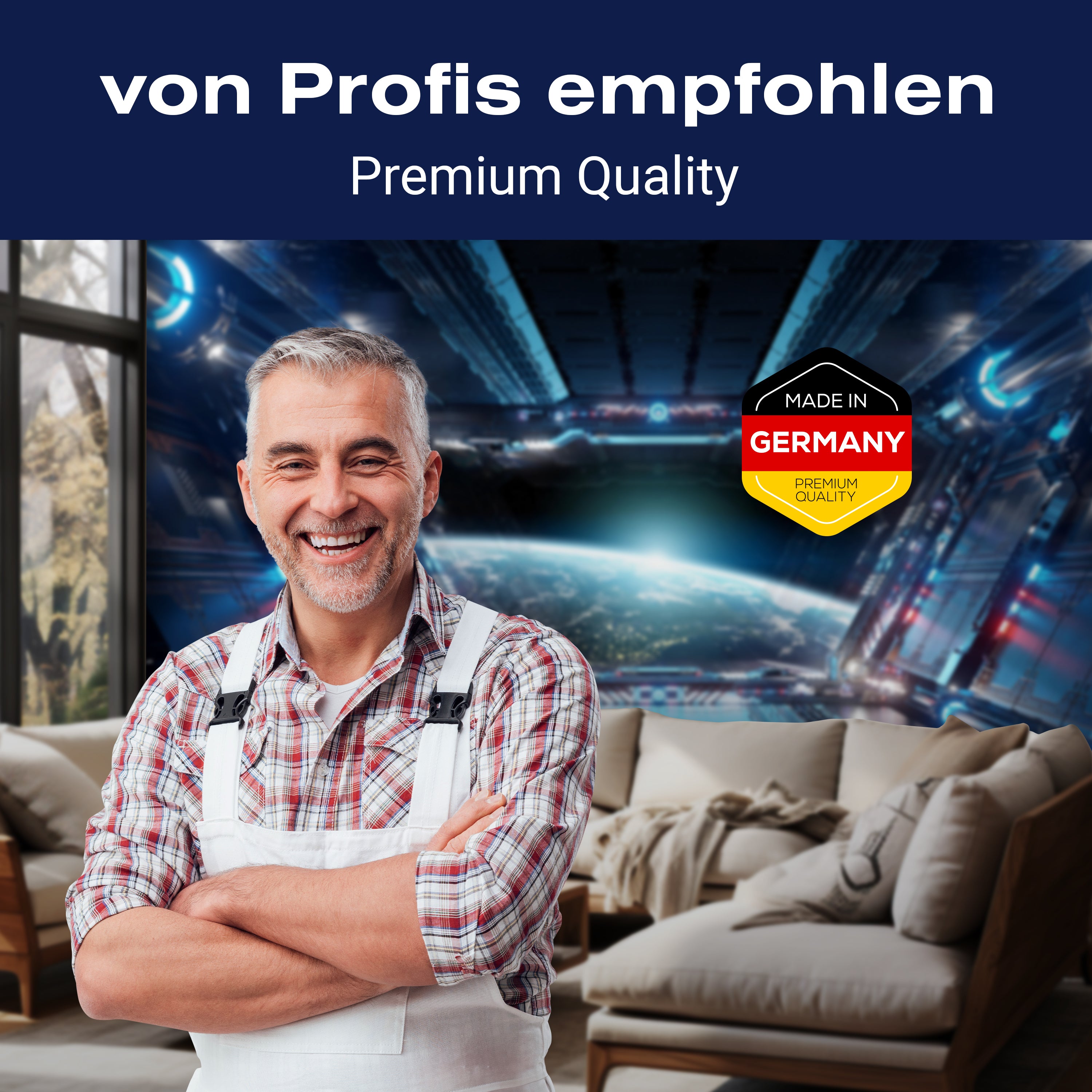 Fototapete Raumerweiterung Raumschiff Science Ficti M6499 - Bild 5 Fototapete Raumerweiterung Raumschiff Science Ficti M6499 - Bild 5