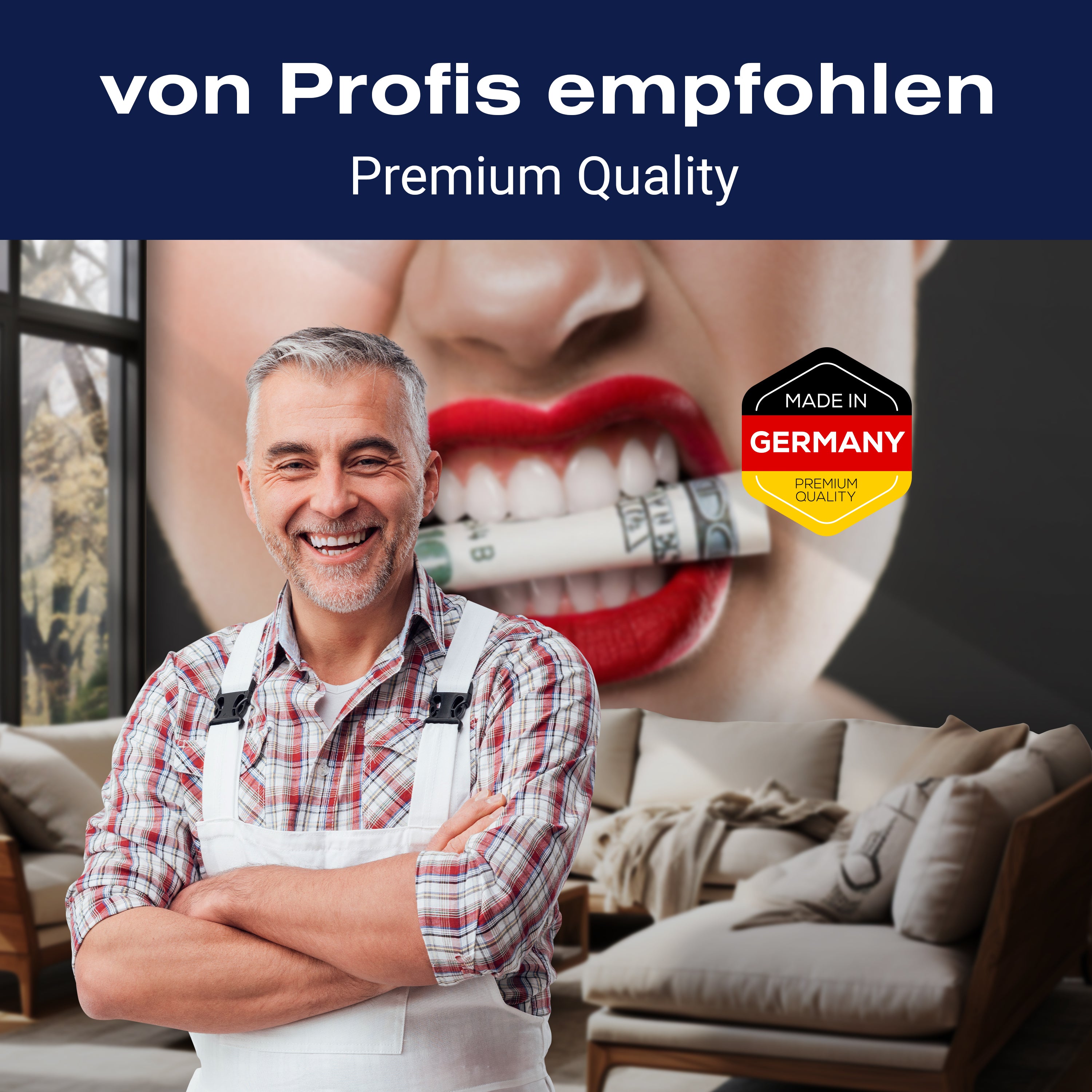 Fototapete Frau Geld rote Lippen M6515 - Bild 5 Fototapete Frau Geld rote Lippen M6515 - Bild 5