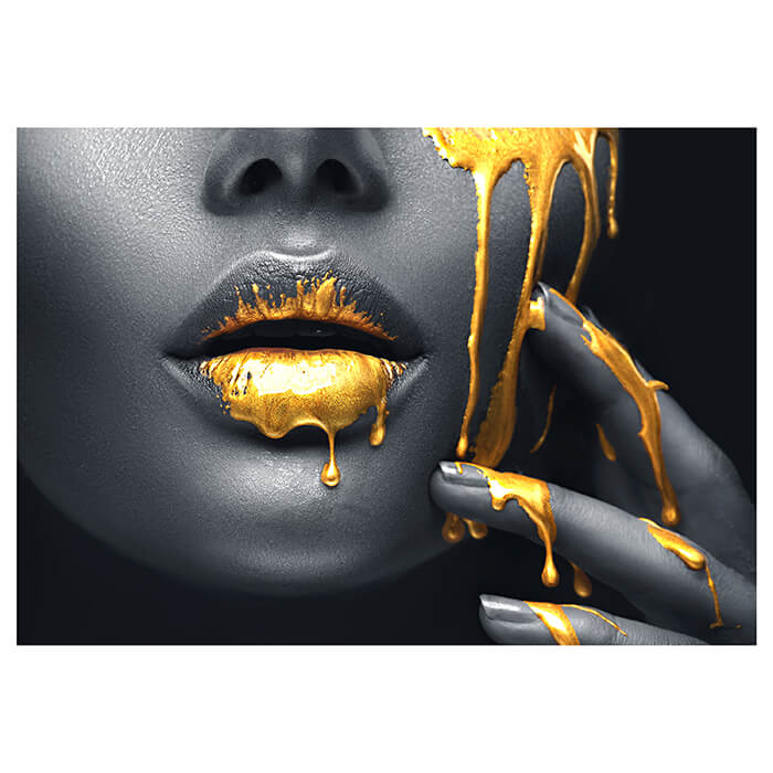 Fototapete Frau Mund Farbe M6517 - Bild 2 Fototapete Frau Mund Farbe M6517 - Bild 2