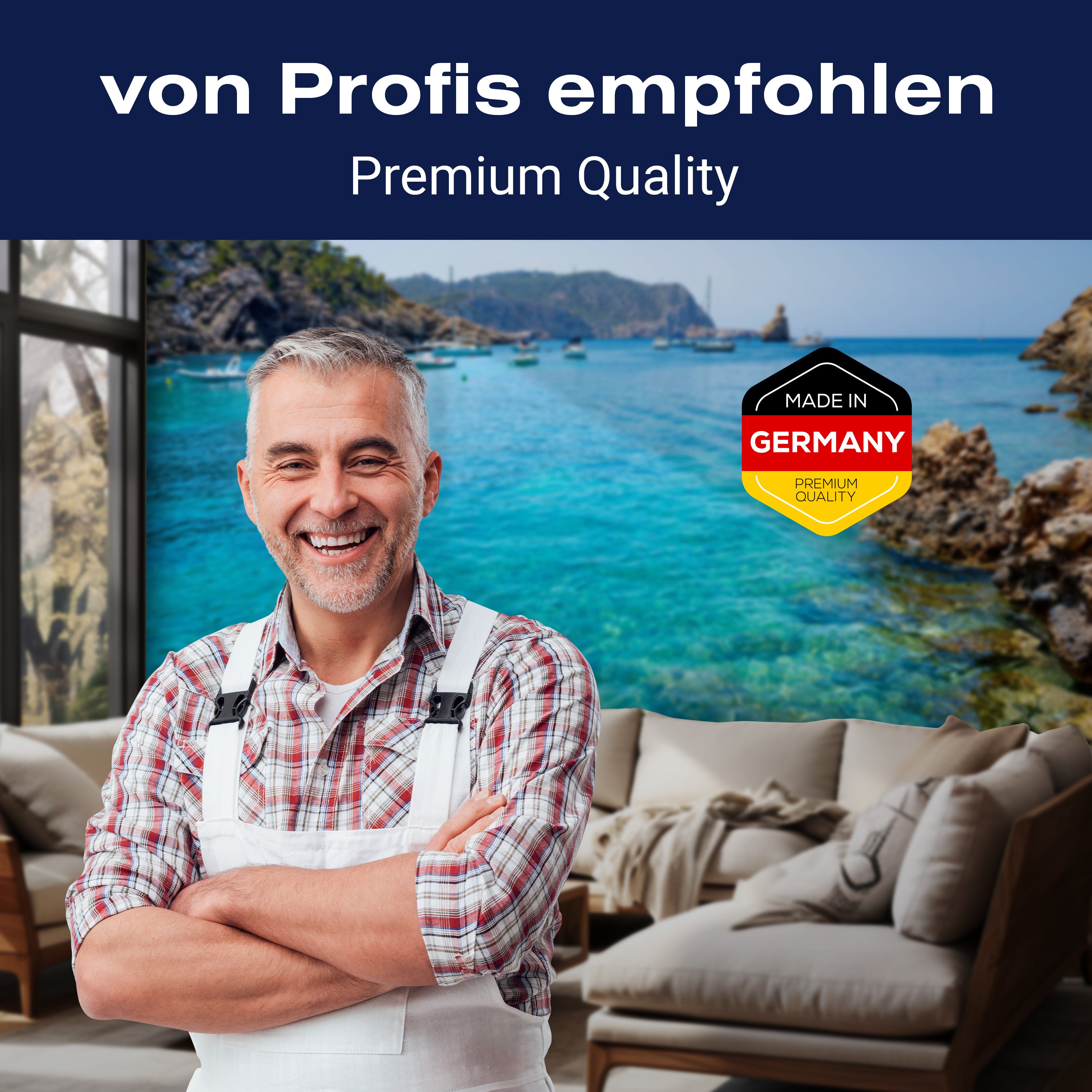 Fototapete Bucht Meer Boote M6529 - Bild 5 Fototapete Bucht Meer Boote M6529 - Bild 5