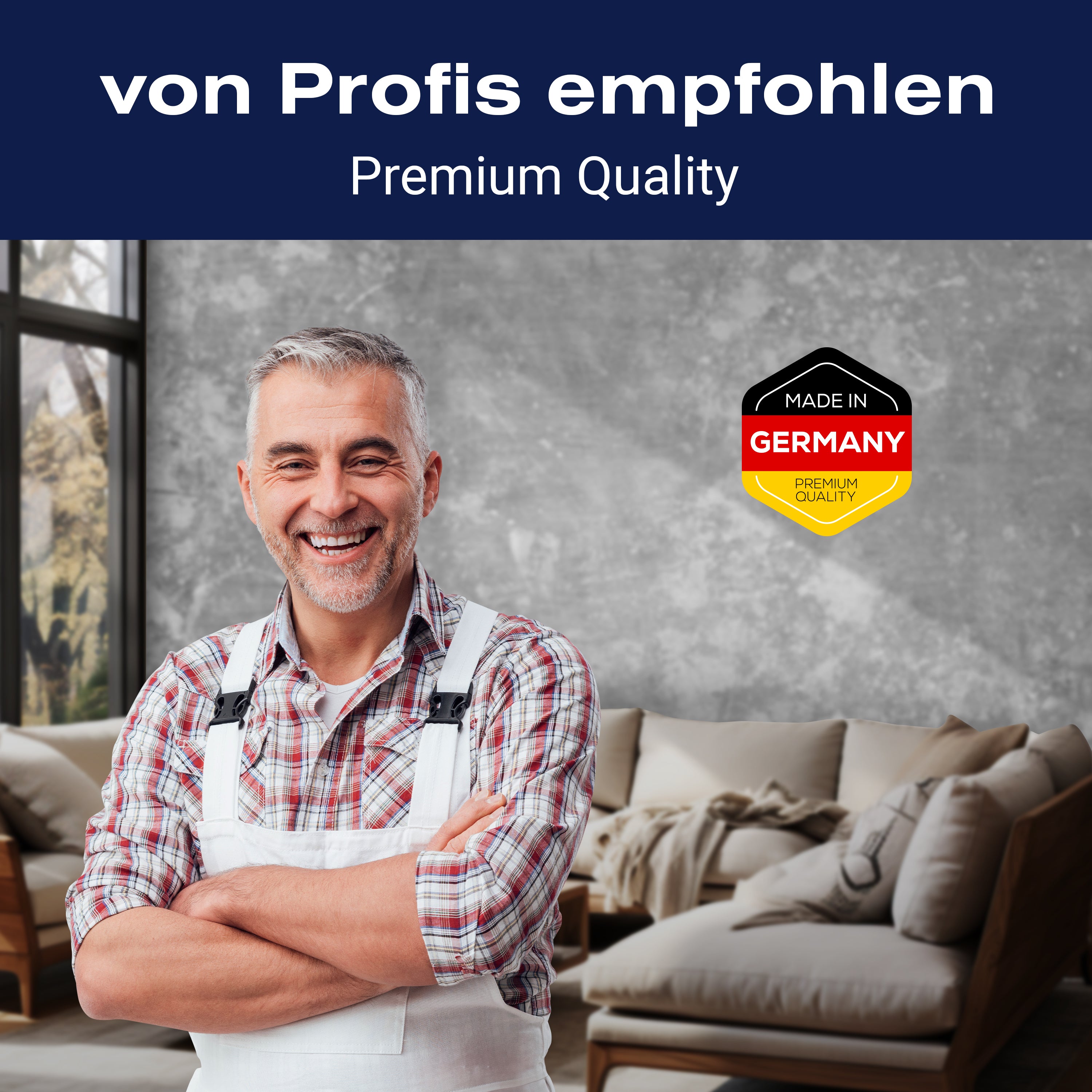 Fototapete Beton hellgrau Wand M6562 - Bild 5 Fototapete Beton hellgrau Wand M6562 - Bild 5