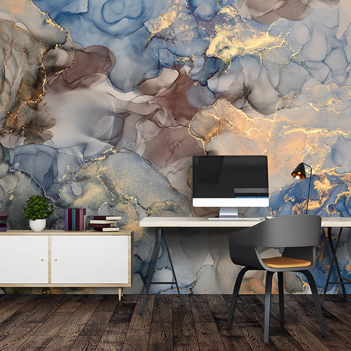 Fototapete Marmoroptik Kunst Aquarell M6572 - Bild 1 Fototapete Marmoroptik Kunst Aquarell M6572 - Bild 1