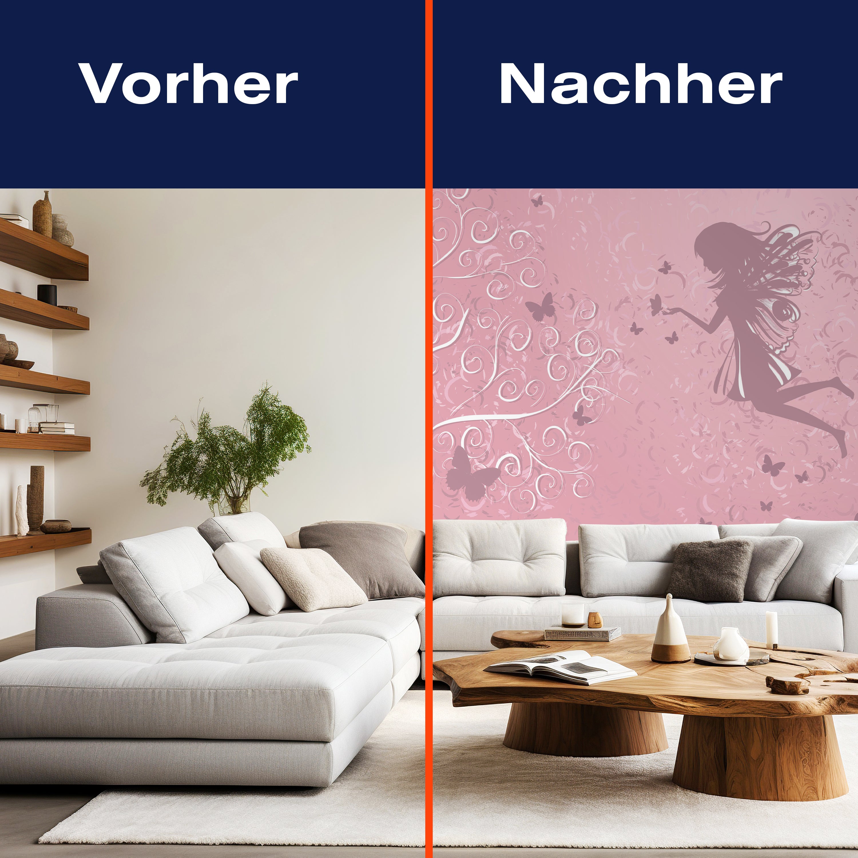 Fototapete Elfen Schmetterlinge rosa M6586 - Bild 9 Fototapete Elfen Schmetterlinge rosa M6586 - Bild 9