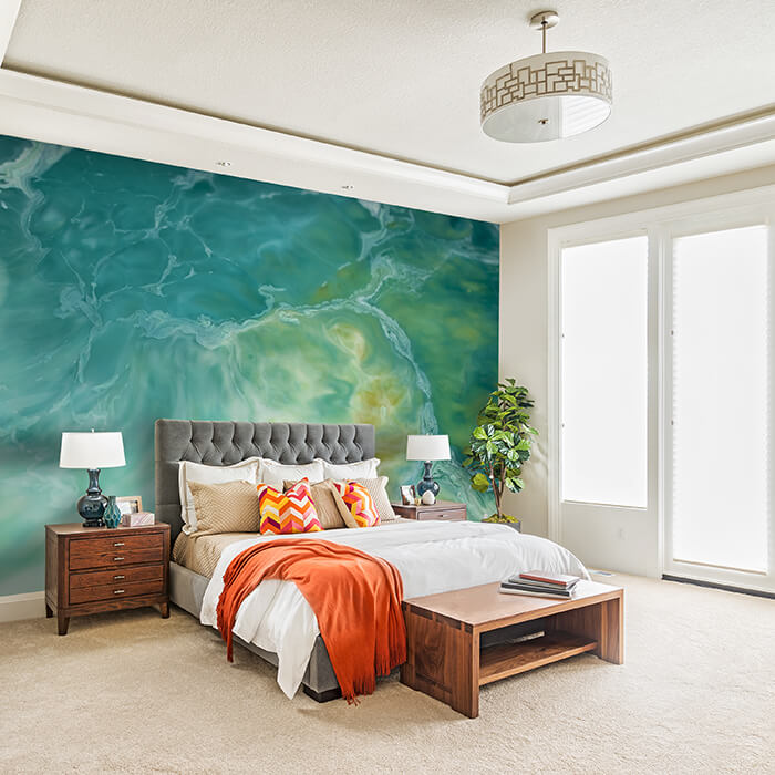 Fototapete Wellen Textur Muster Epoxidharz M6660 - Bild 1 Fototapete Wellen Textur Muster Epoxidharz M6660 - Bild 1