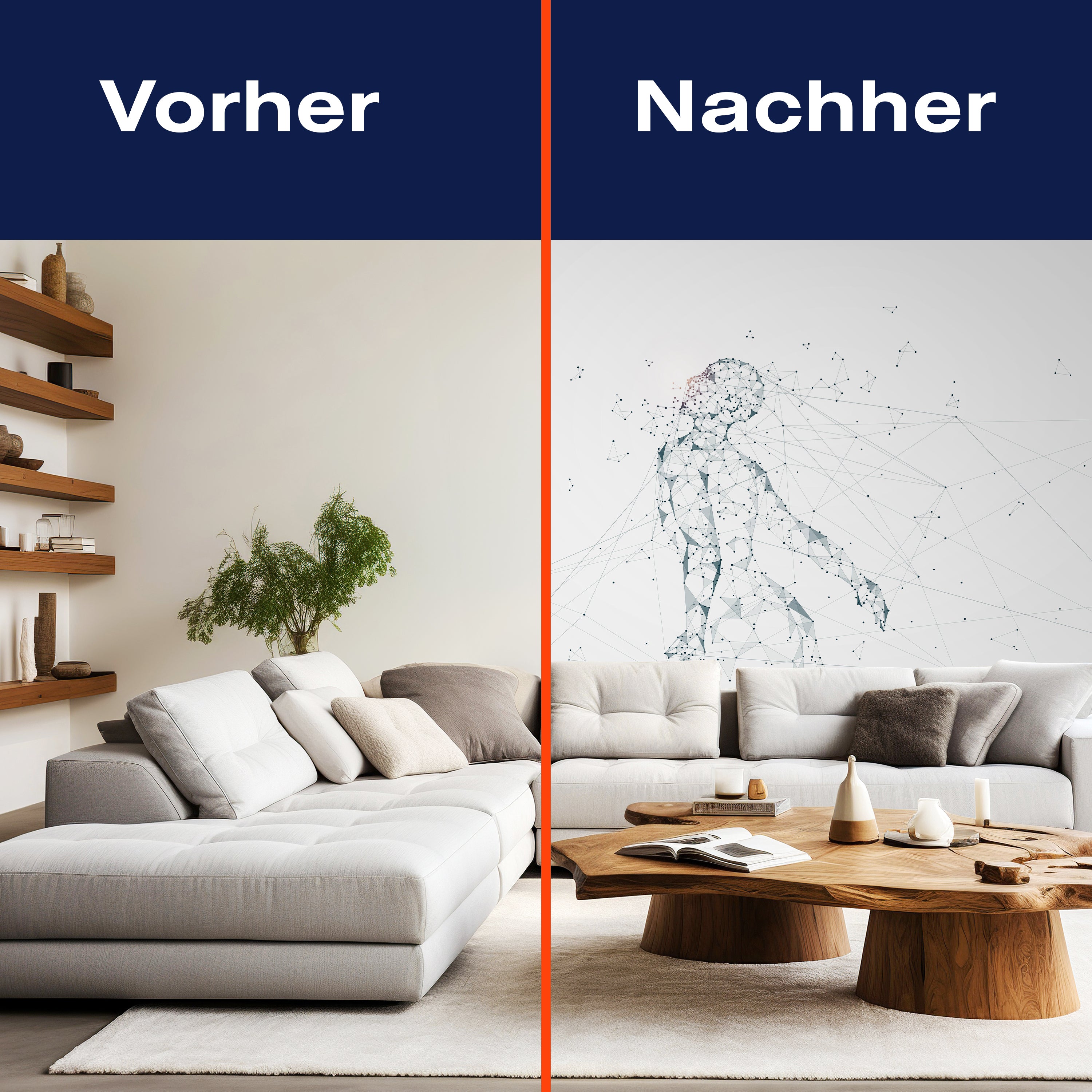 Fototapete Mensch geometrisch Dreiecke M6681 - Bild 9 Fototapete Mensch geometrisch Dreiecke M6681 - Bild 9