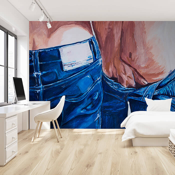 Fototapete Gemälde Kunst Pärchen M6690 - Bild 1 Fototapete Gemälde Kunst Pärchen M6690 - Bild 1