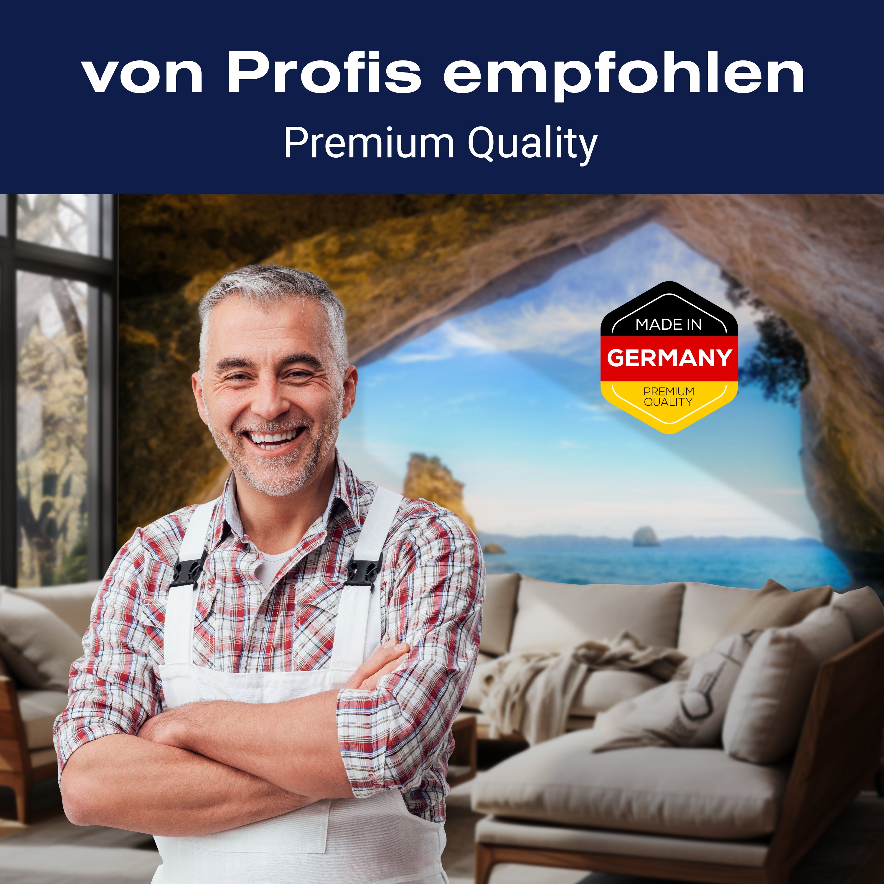 Fototapete Meer Strand Felsen M6748 - Bild 5 Fototapete Meer Strand Felsen M6748 - Bild 5