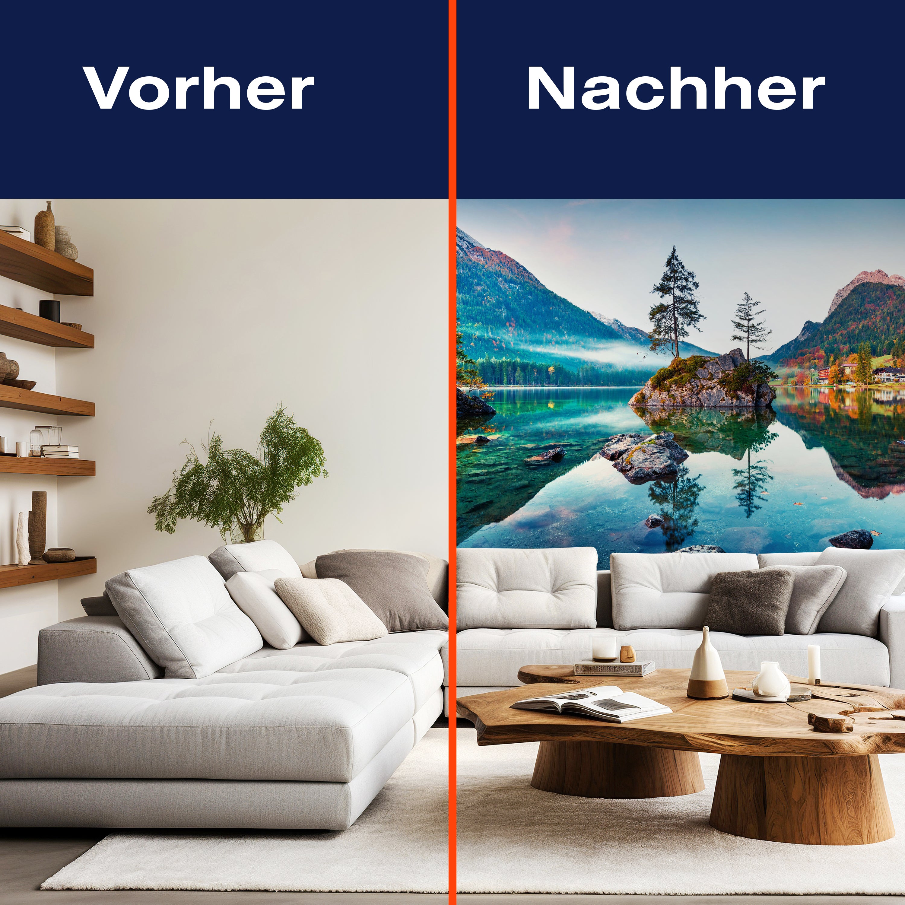 Fototapete See Alpen Berge Wald M6750 - Bild 9 Fototapete See Alpen Berge Wald M6750 - Bild 9