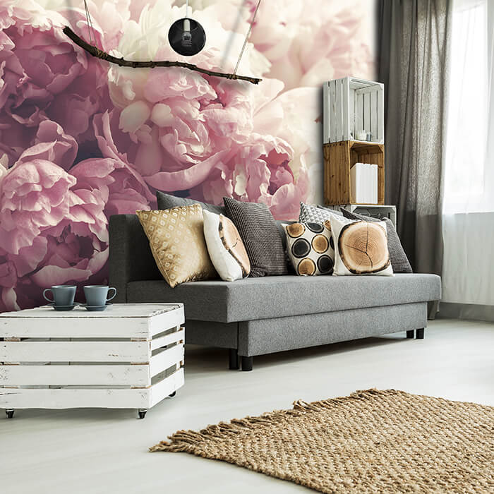 Fototapete Rose Vintage rosa M6764 - Bild 1 Fototapete Rose Vintage rosa M6764 - Bild 1