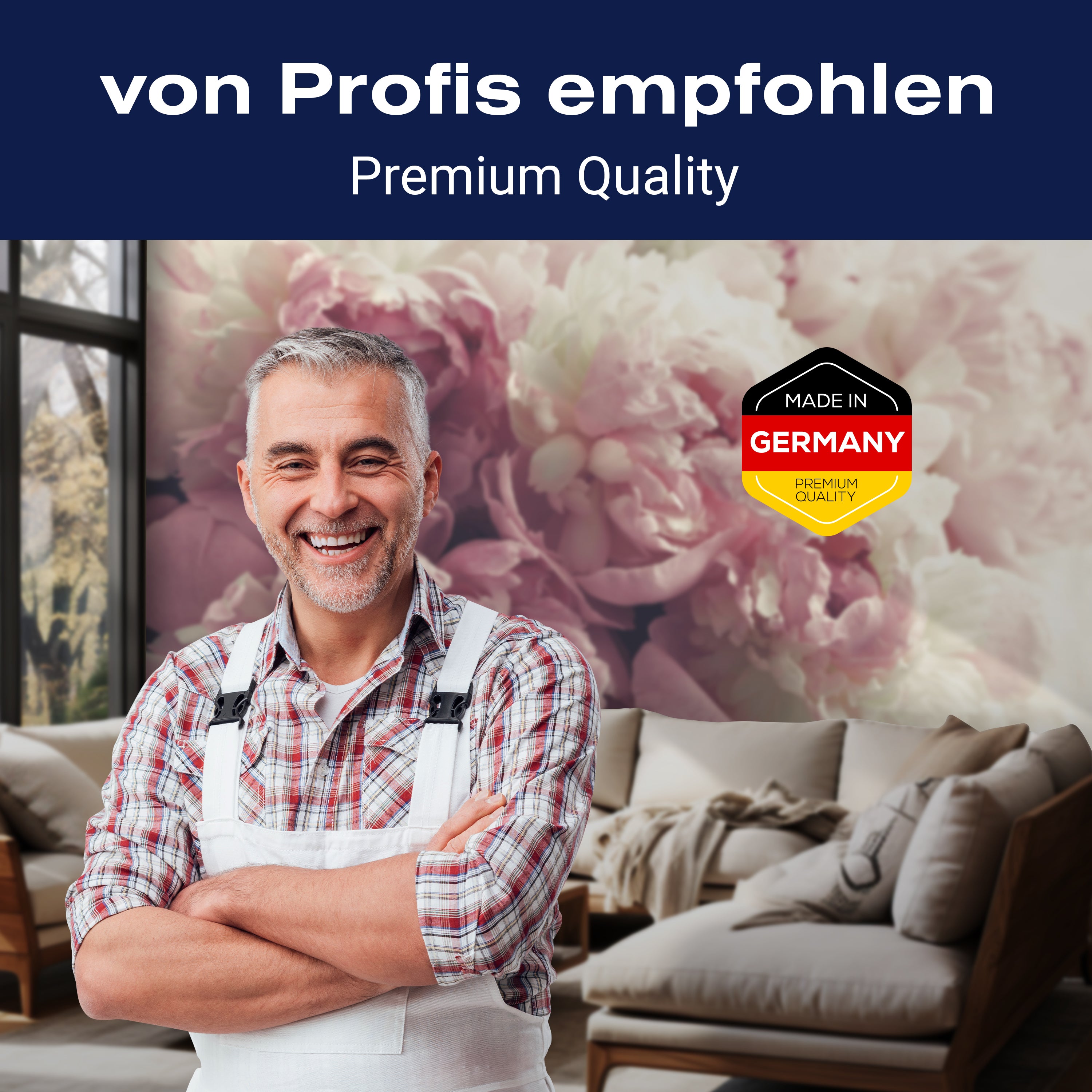 Fototapete Rose Vintage rosa M6764 - Bild 5 Fototapete Rose Vintage rosa M6764 - Bild 5