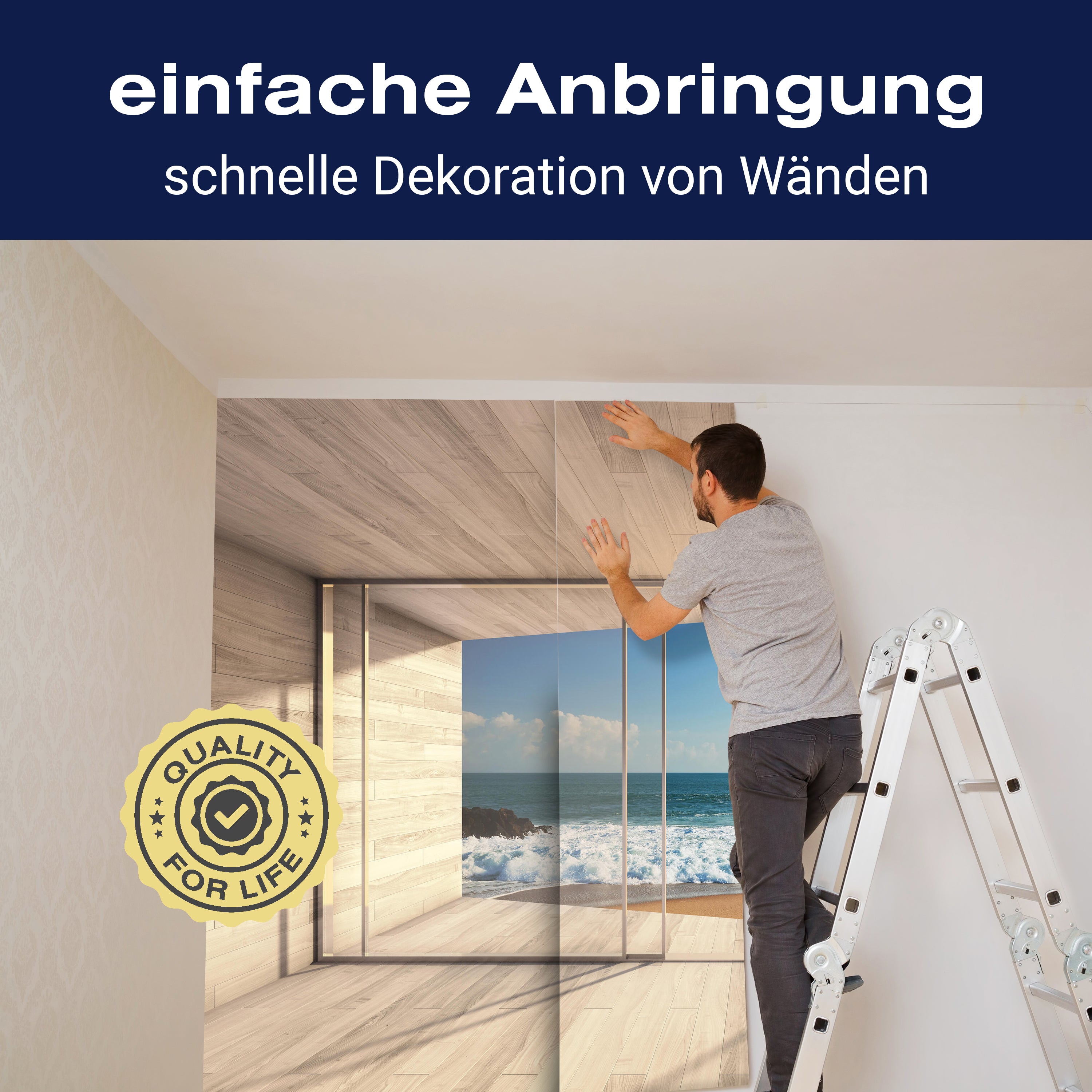 Fototapete Raum Tür Strand Fenster M6806 - Bild 3 Fototapete Raum Tür Strand Fenster M6806 - Bild 3