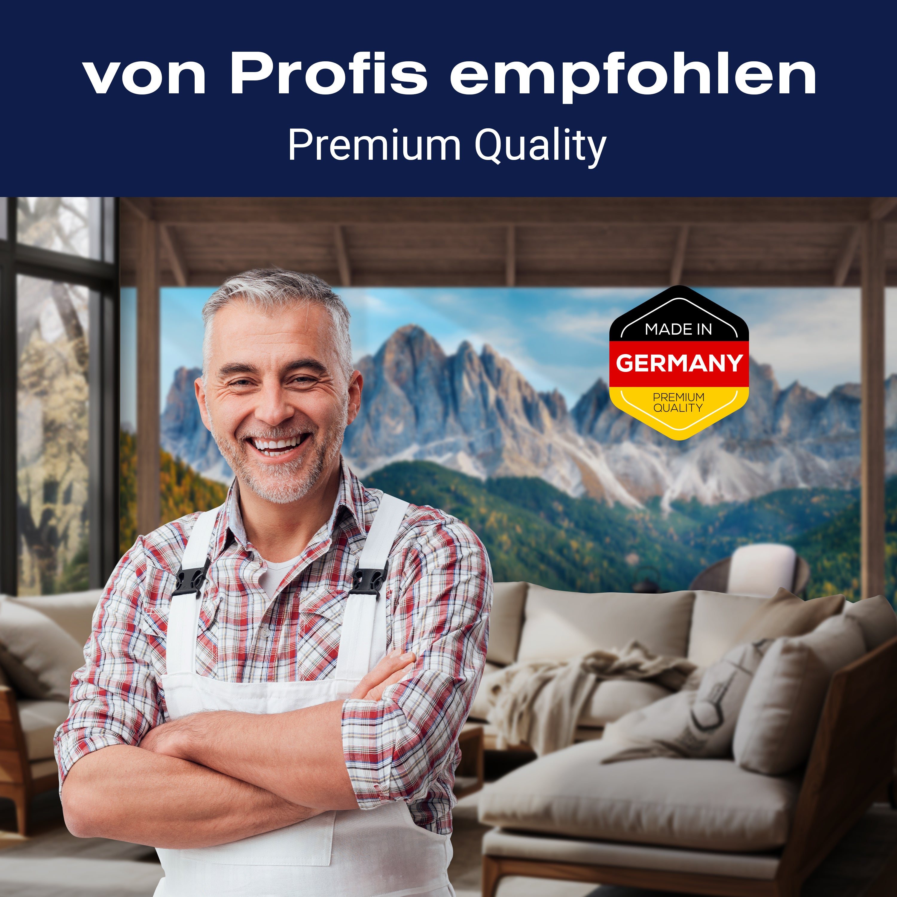 Fototapete Ausblick Terrasse Berge Landschaft M6846 - Bild 5 Fototapete Ausblick Terrasse Berge Landschaft M6846 - Bild 5