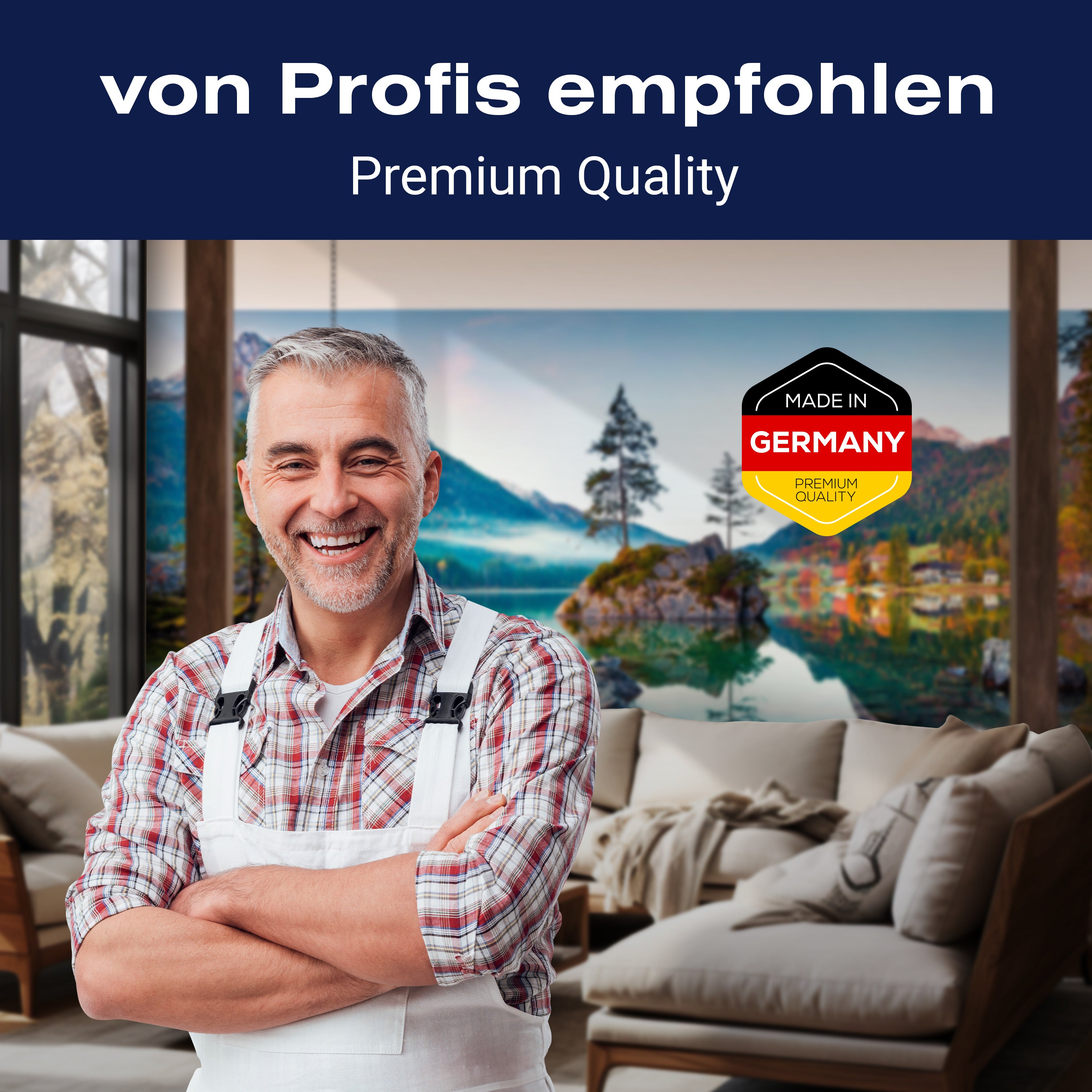 Fototapete Ausblick Berge Wald Himmel See M6855 - Bild 5 Fototapete Ausblick Berge Wald Himmel See M6855 - Bild 5