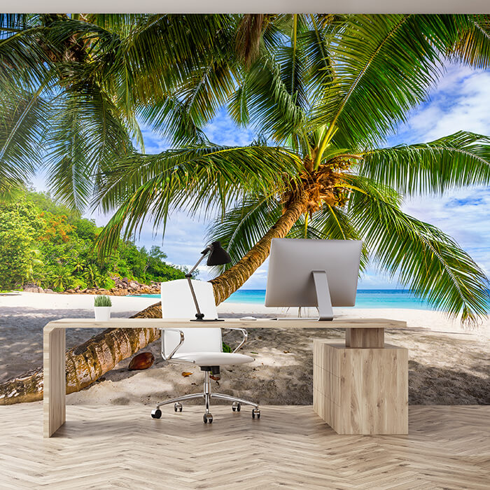 Fototapete Strand Meer Palmen M6857 - Bild 1 Fototapete Strand Meer Palmen M6857 - Bild 1