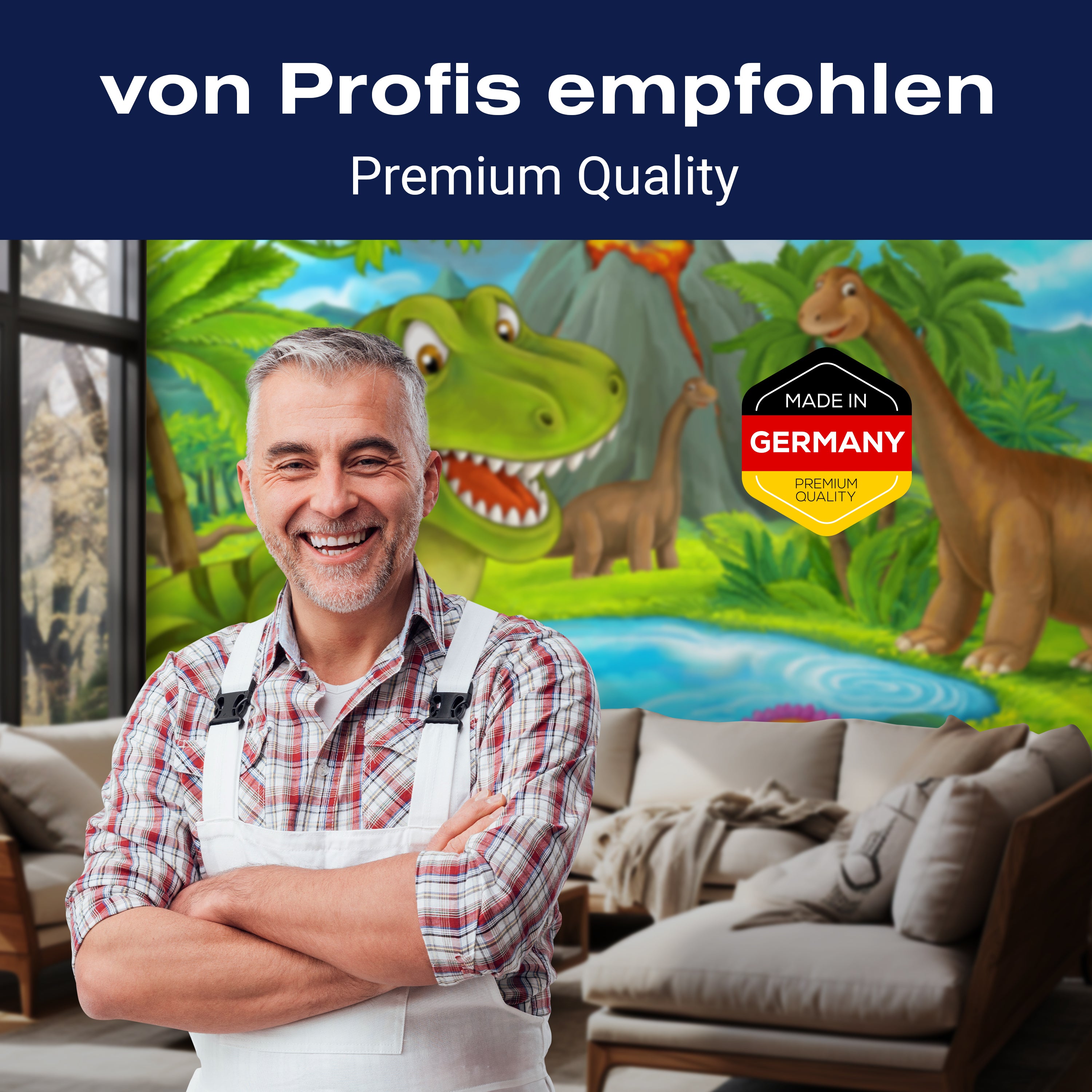 Fototapete Dino Dinosaurier Berg Teich M6879 - Bild 5 Fototapete Dino Dinosaurier Berg Teich M6879 - Bild 5