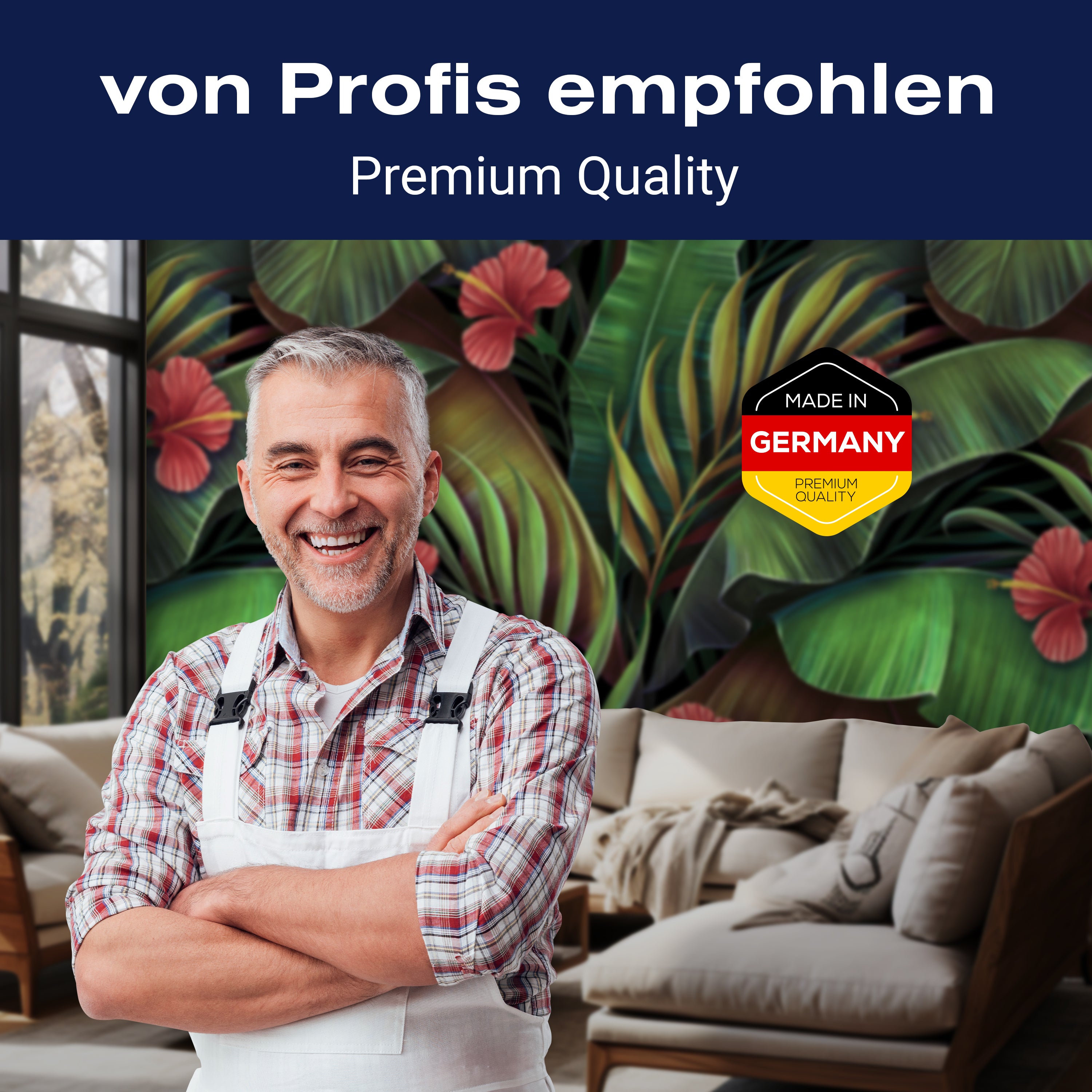 Fototapete Blätter Pflanzen Vintage M6887 - Bild 5 Fototapete Blätter Pflanzen Vintage M6887 - Bild 5