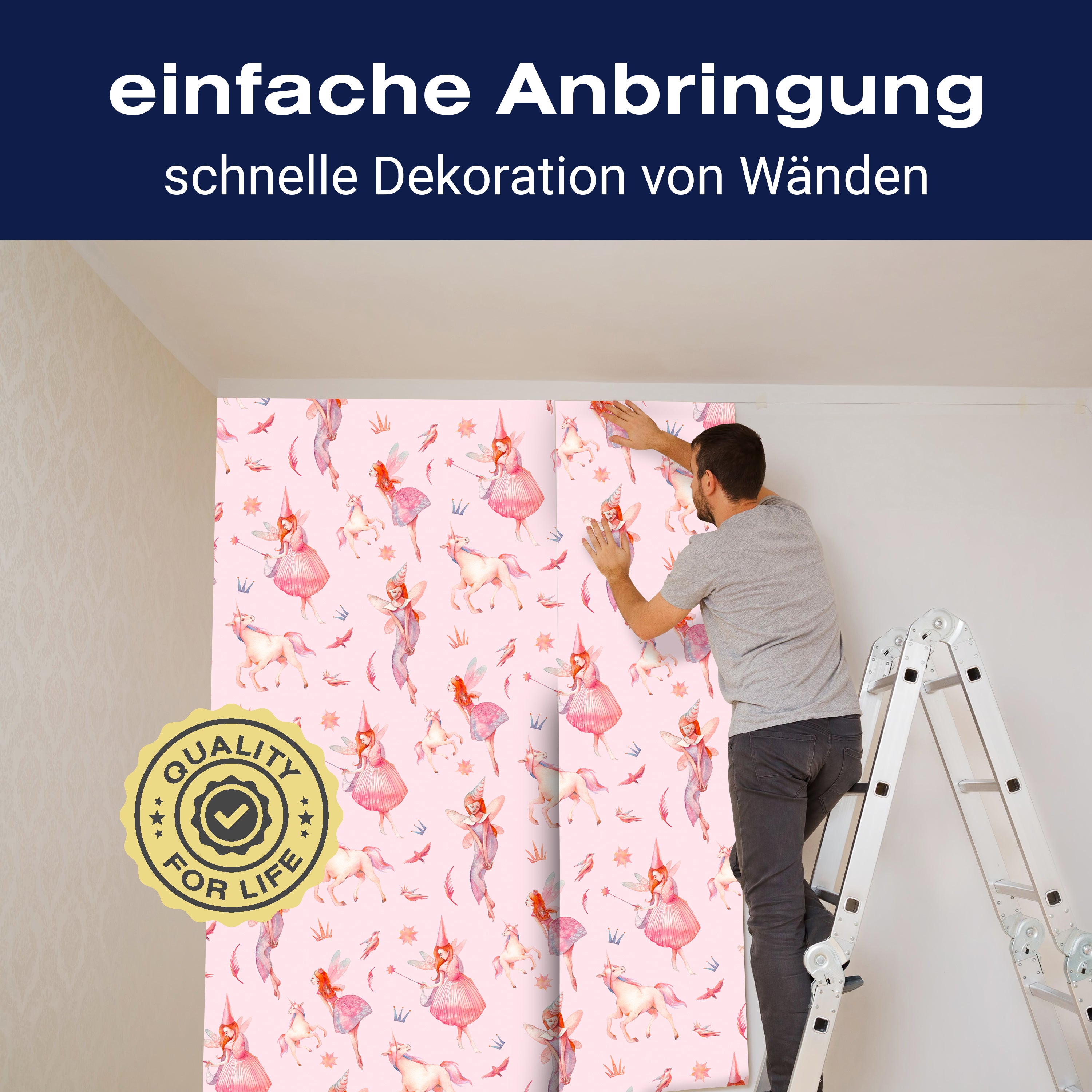 Fototapete Feen und Einhörner M6895 - Bild 3 Fototapete Feen und Einhörner M6895 - Bild 3