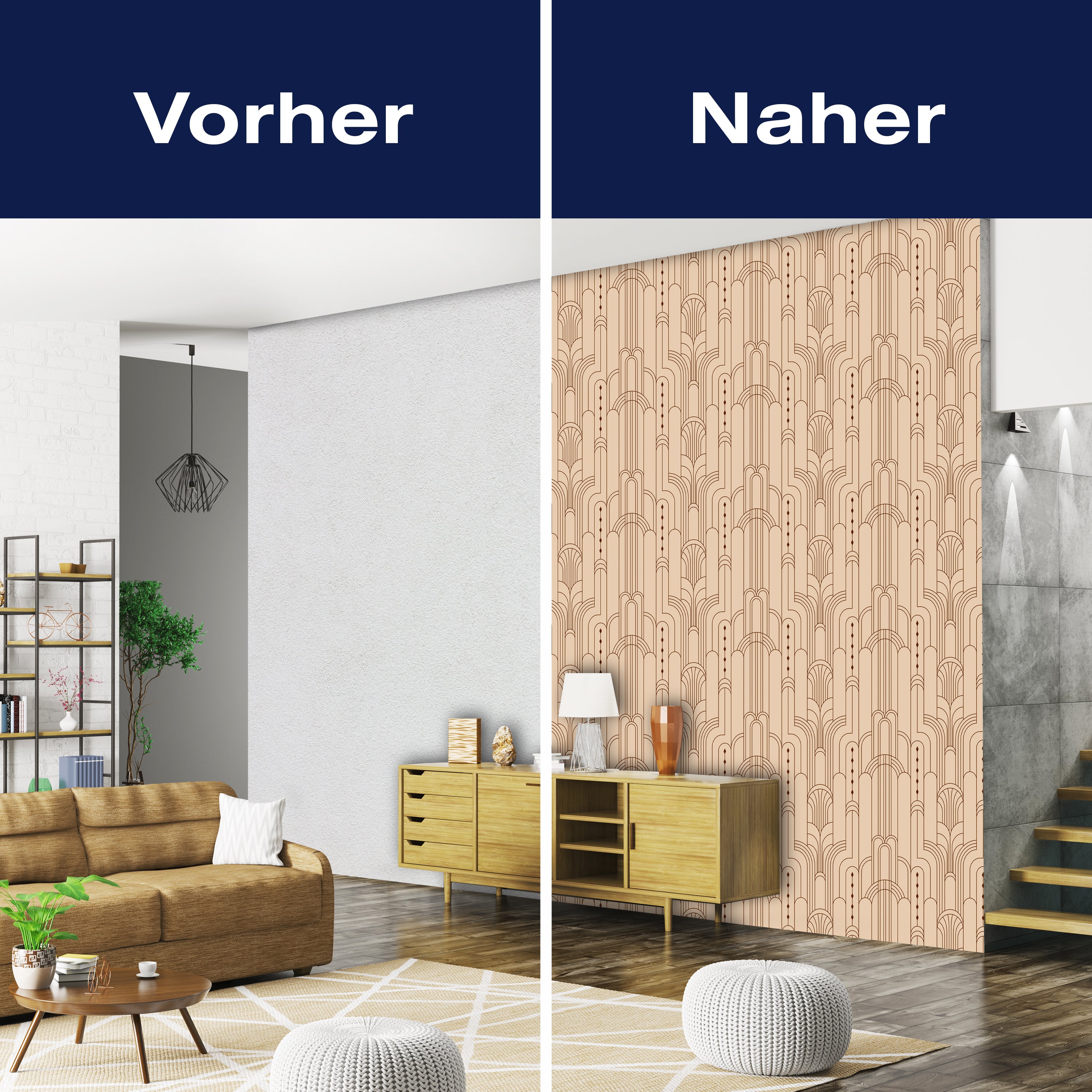 Fototapete Art Déco Muster M6916 - Bild 9 Fototapete Art Déco Muster M6916 - Bild 9