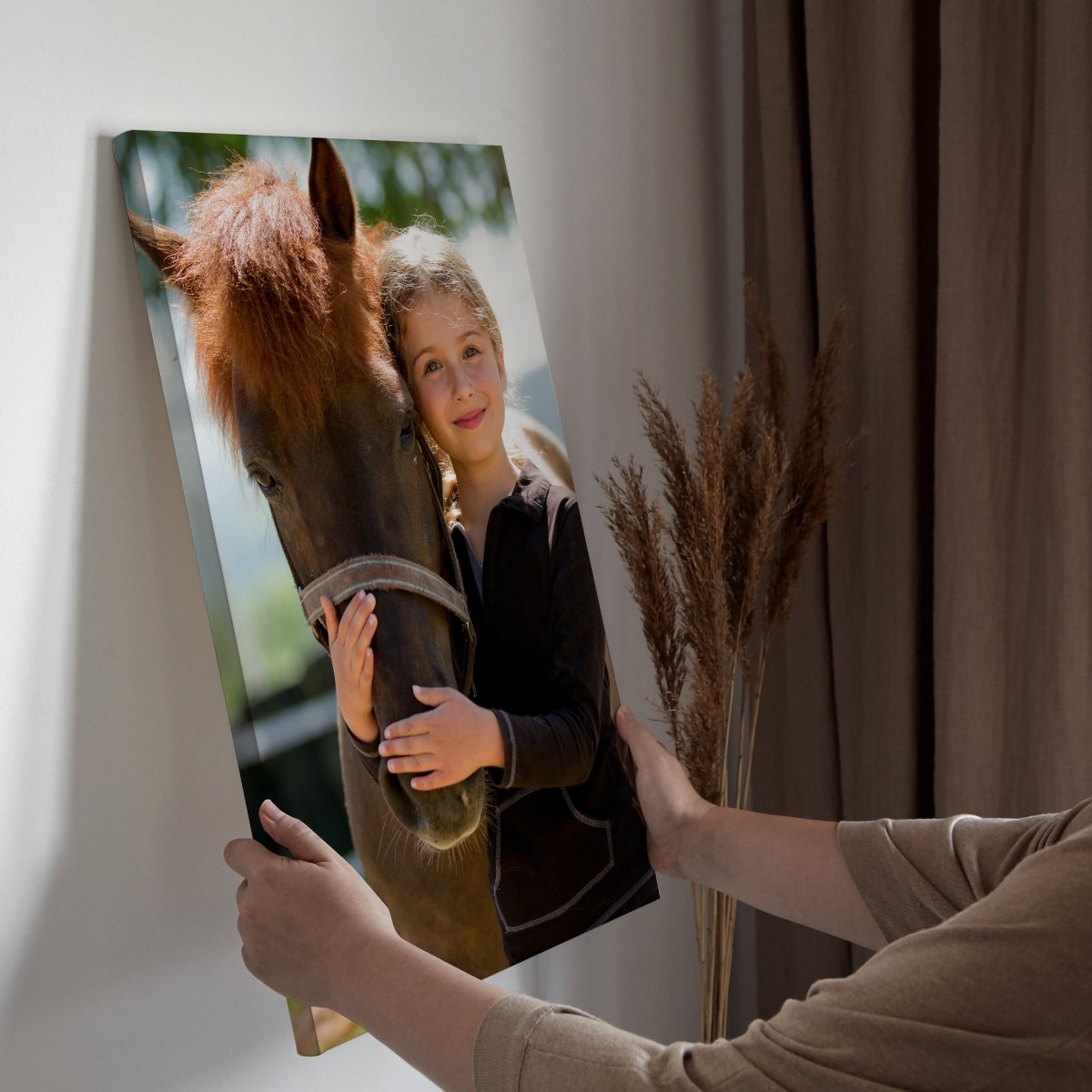 Dein Lieblings-Haustiermoment auf Leinwand