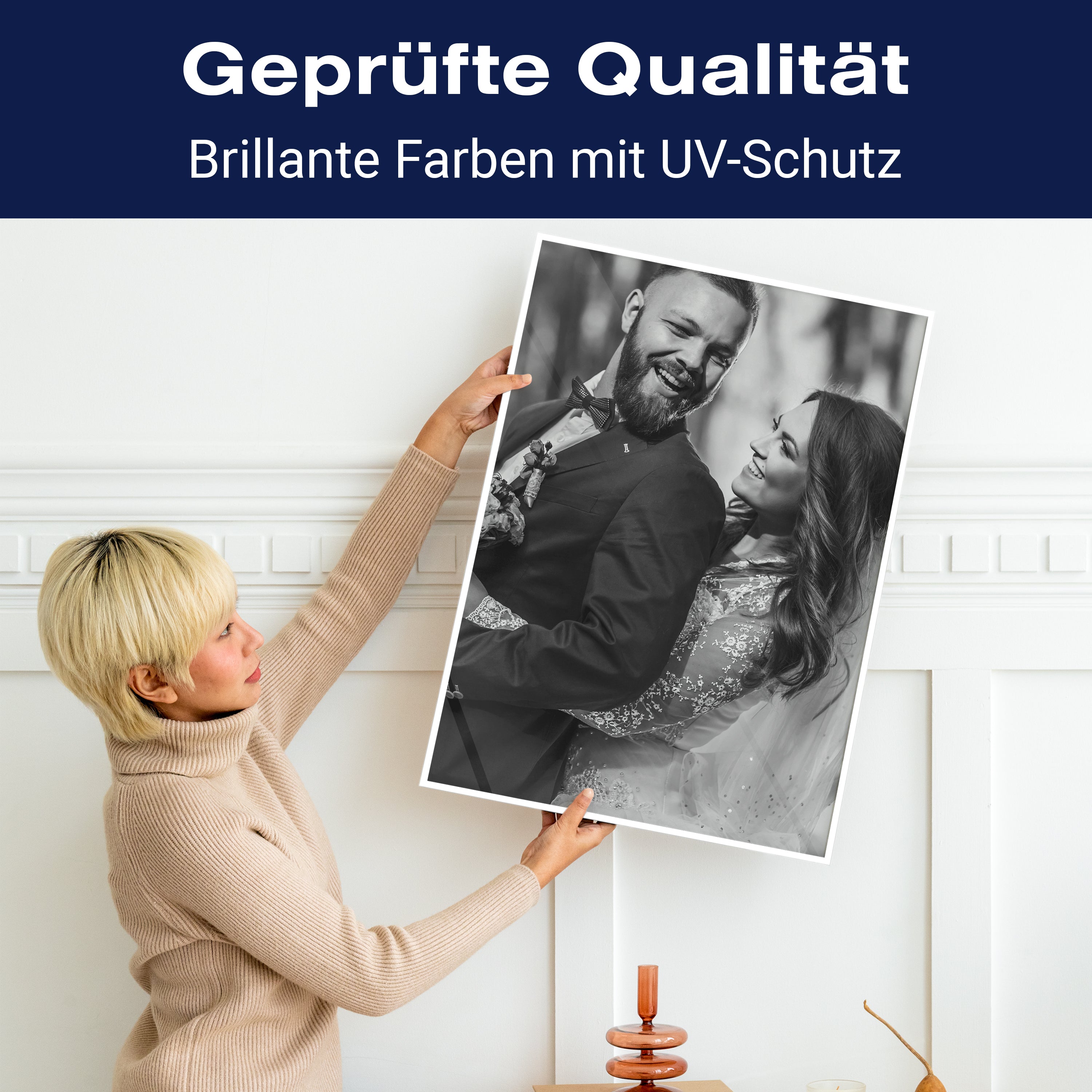 Dein Foto als Poster mit Rahmen - Perfekte Geschenkidee - Bild 2