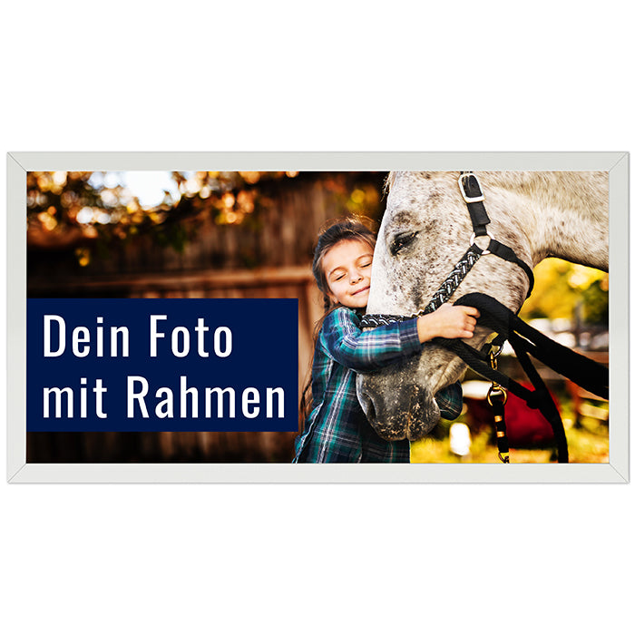 Dein Foto als Poster mit Rahmen Dein Foto als Poster mit Rahmen