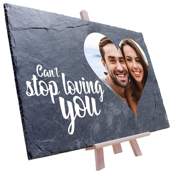 Foto auf Schiefer mit Spruch M0005 - Bild 3 Foto auf Schiefer mit Spruch M0005 - Bild 3